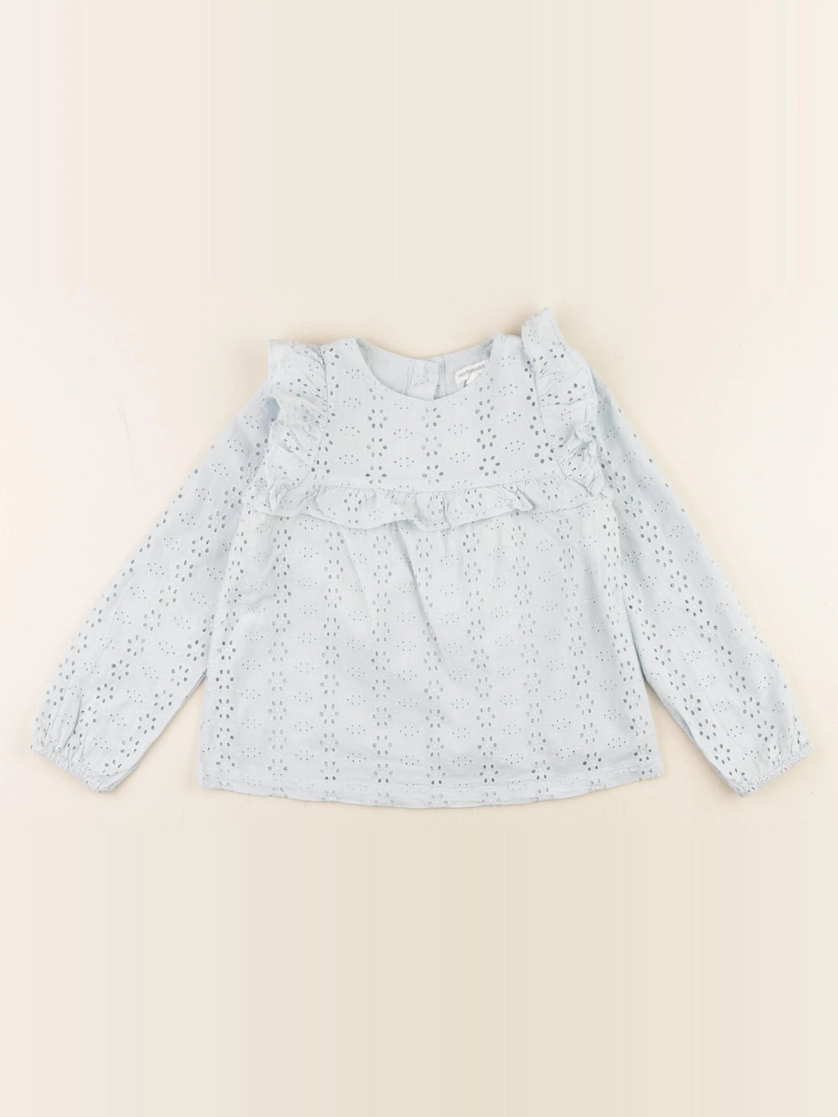Vertbaudet - tee-shirt bleu - 7 ans
