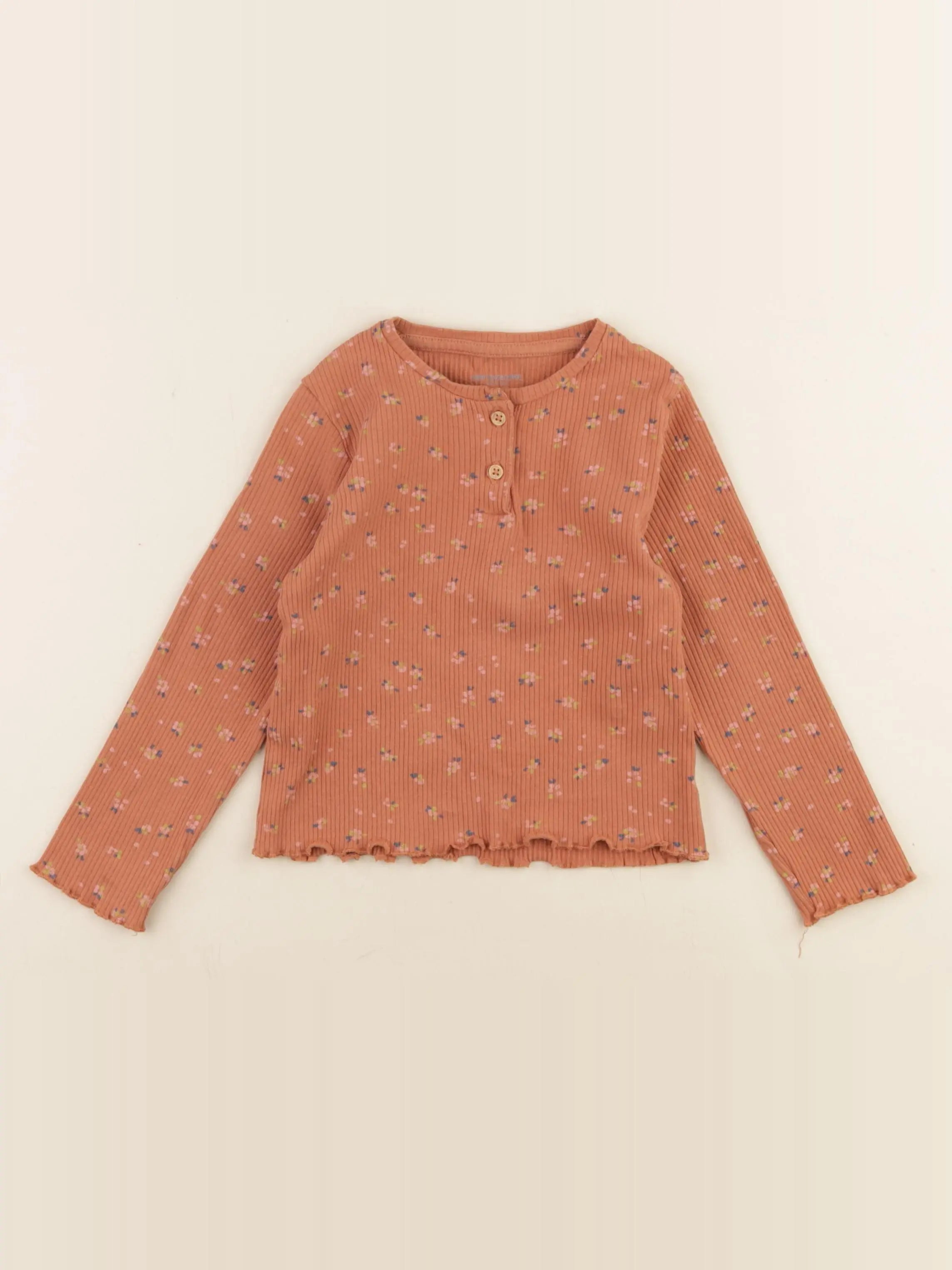 Vertbaudet - tee-shirt orange - 36 mois