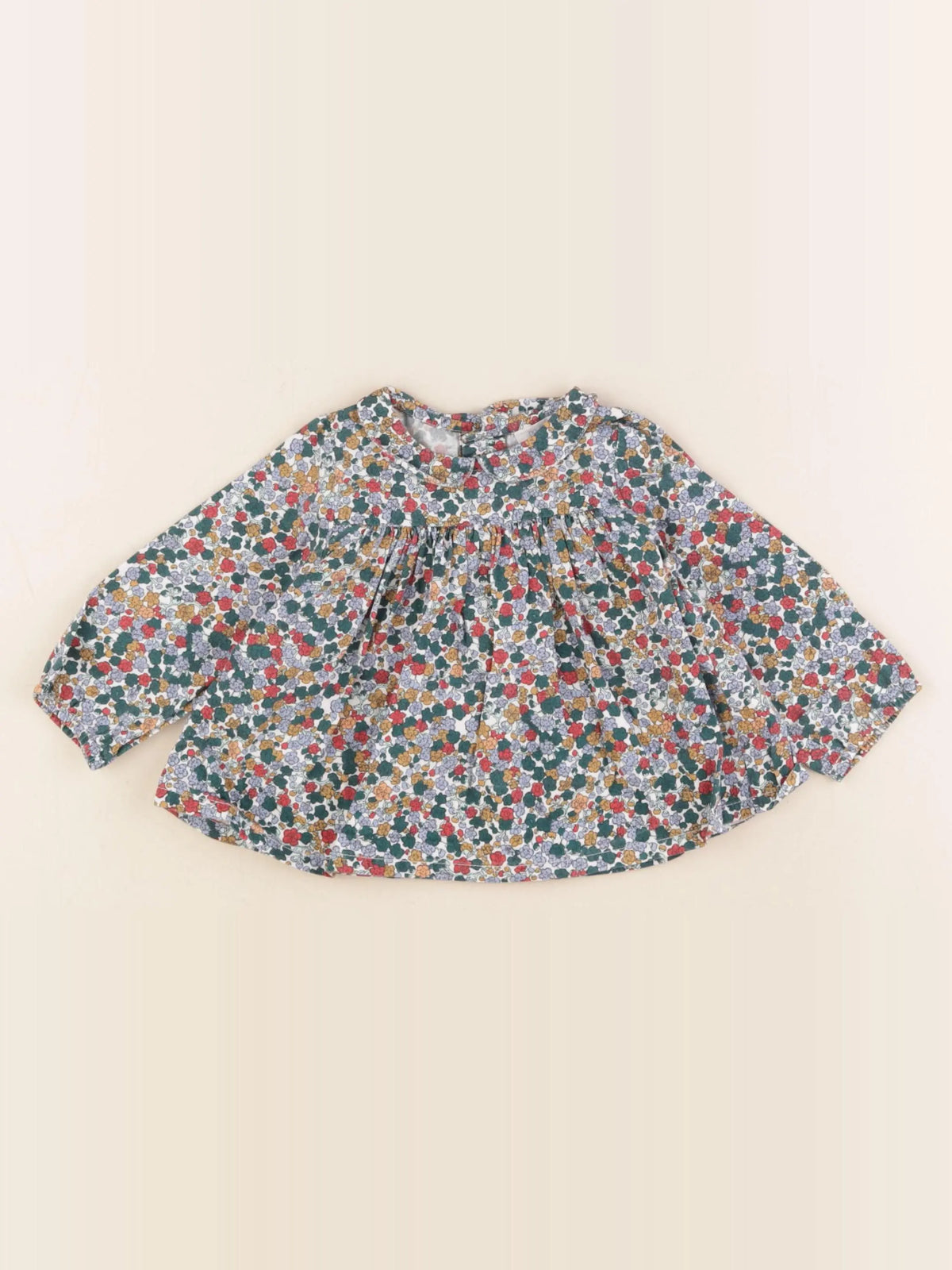 Boutchou - blouse multicolore - 6 mois
