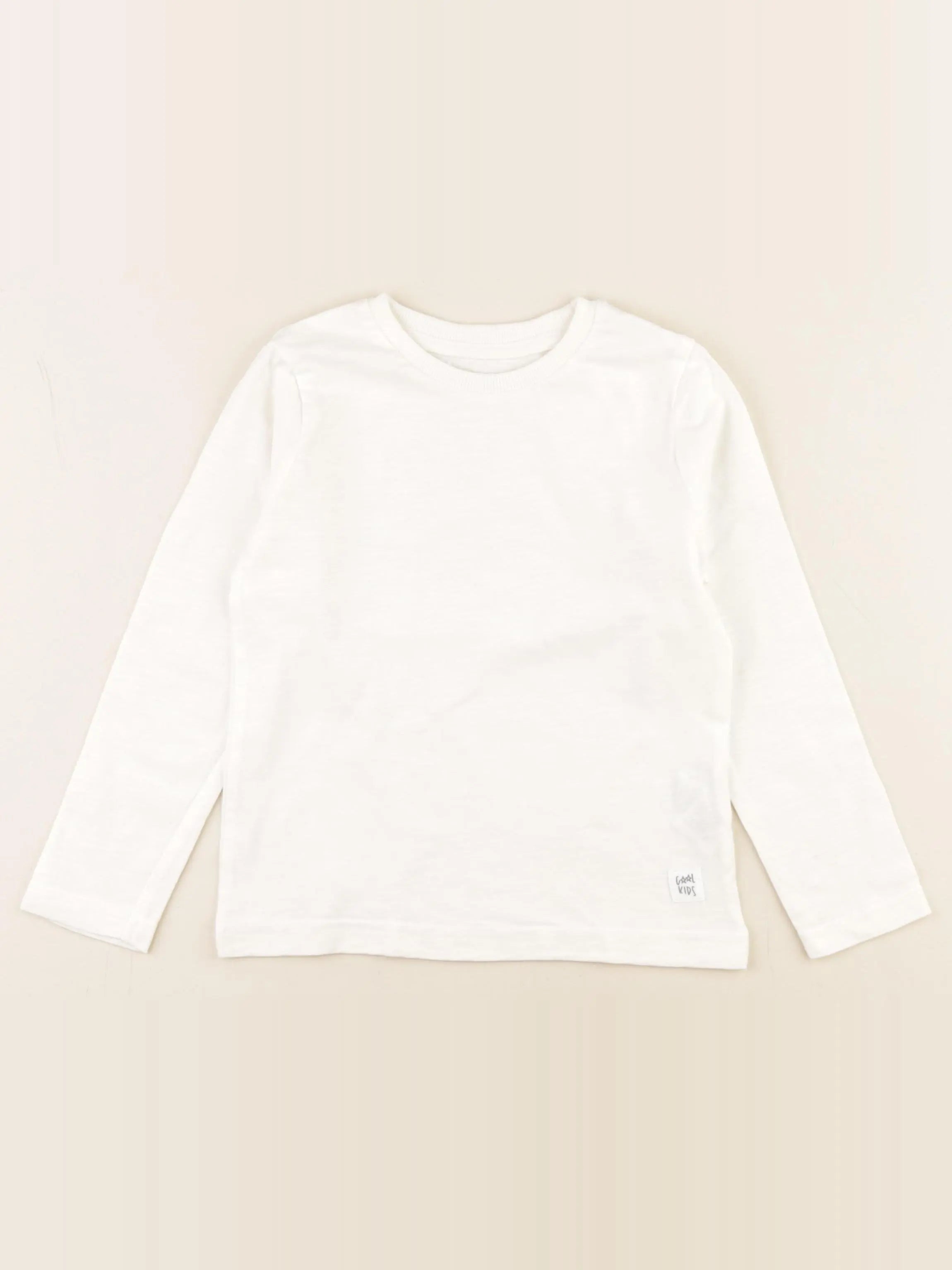 Vertbaudet - tee-shirt blanc - 4 ans