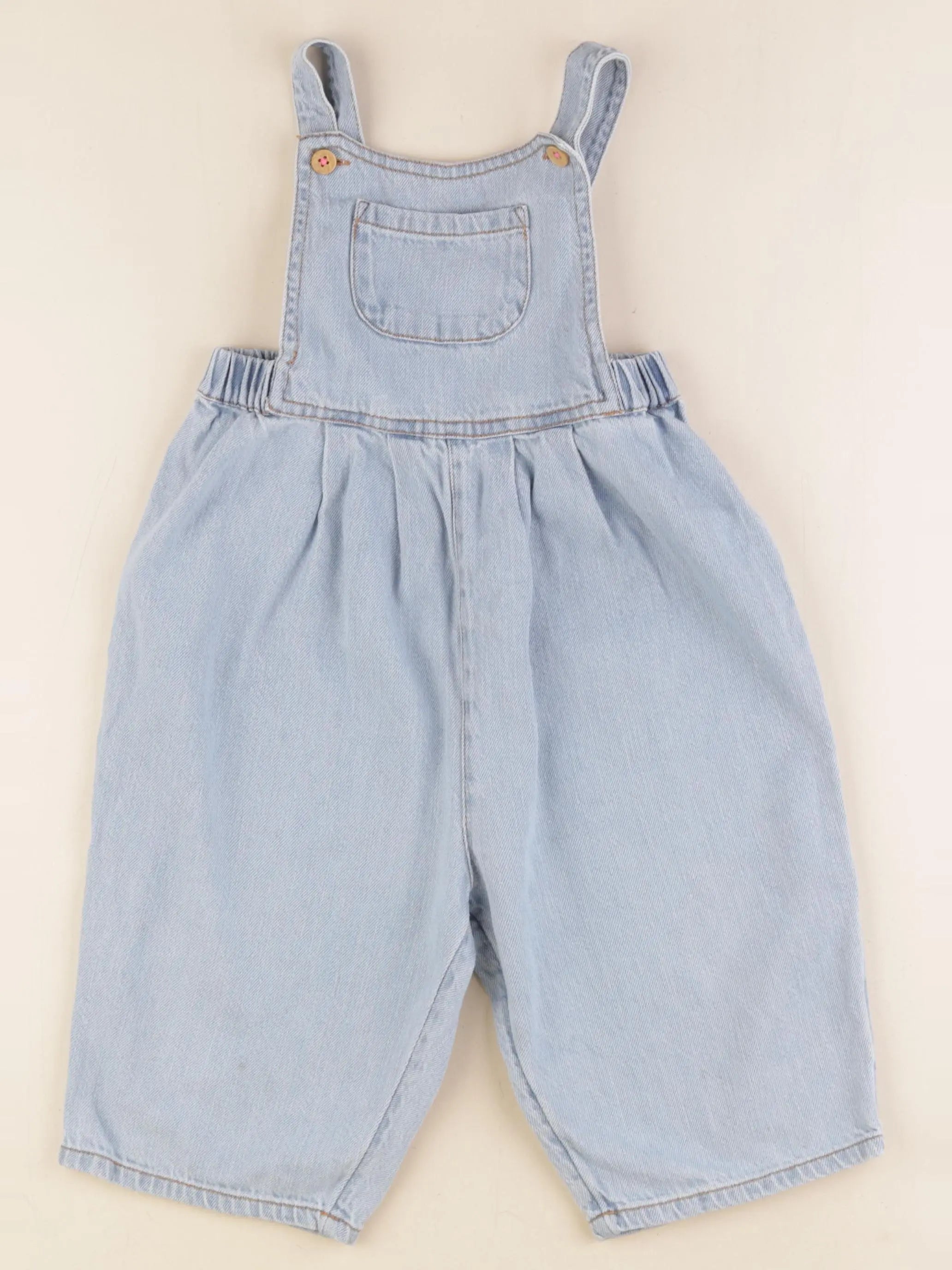 Next - salopette bleu - 2/3 ans