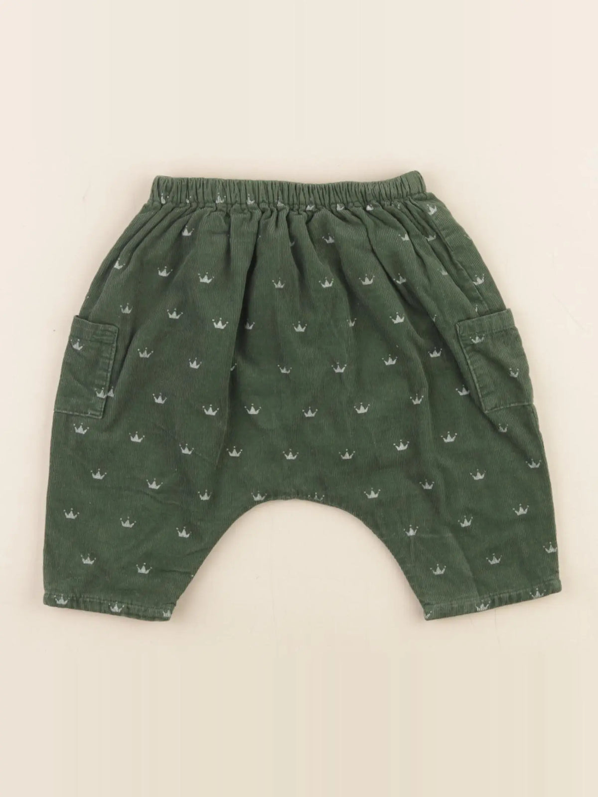 Boutchou - sarouel vert - 3 mois