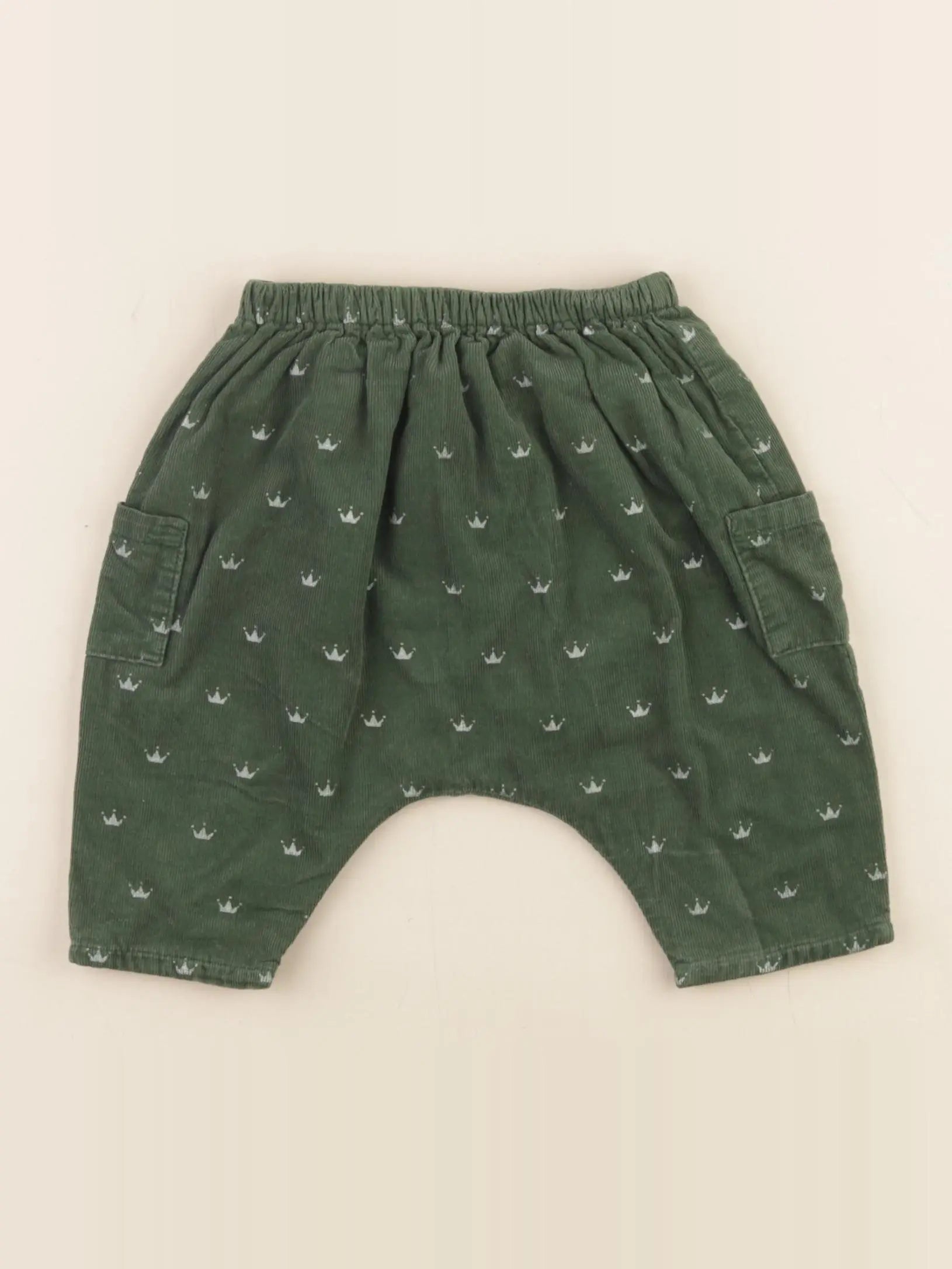 Boutchou - sarouel vert - 3 mois