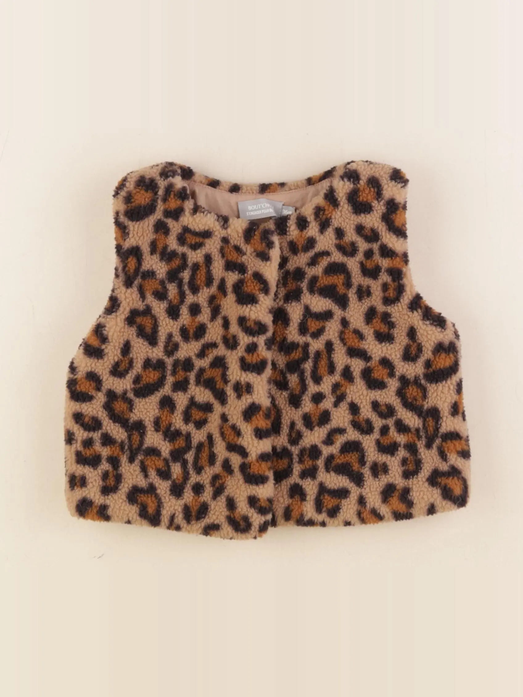 Boutchou - gilet marron - 36 mois