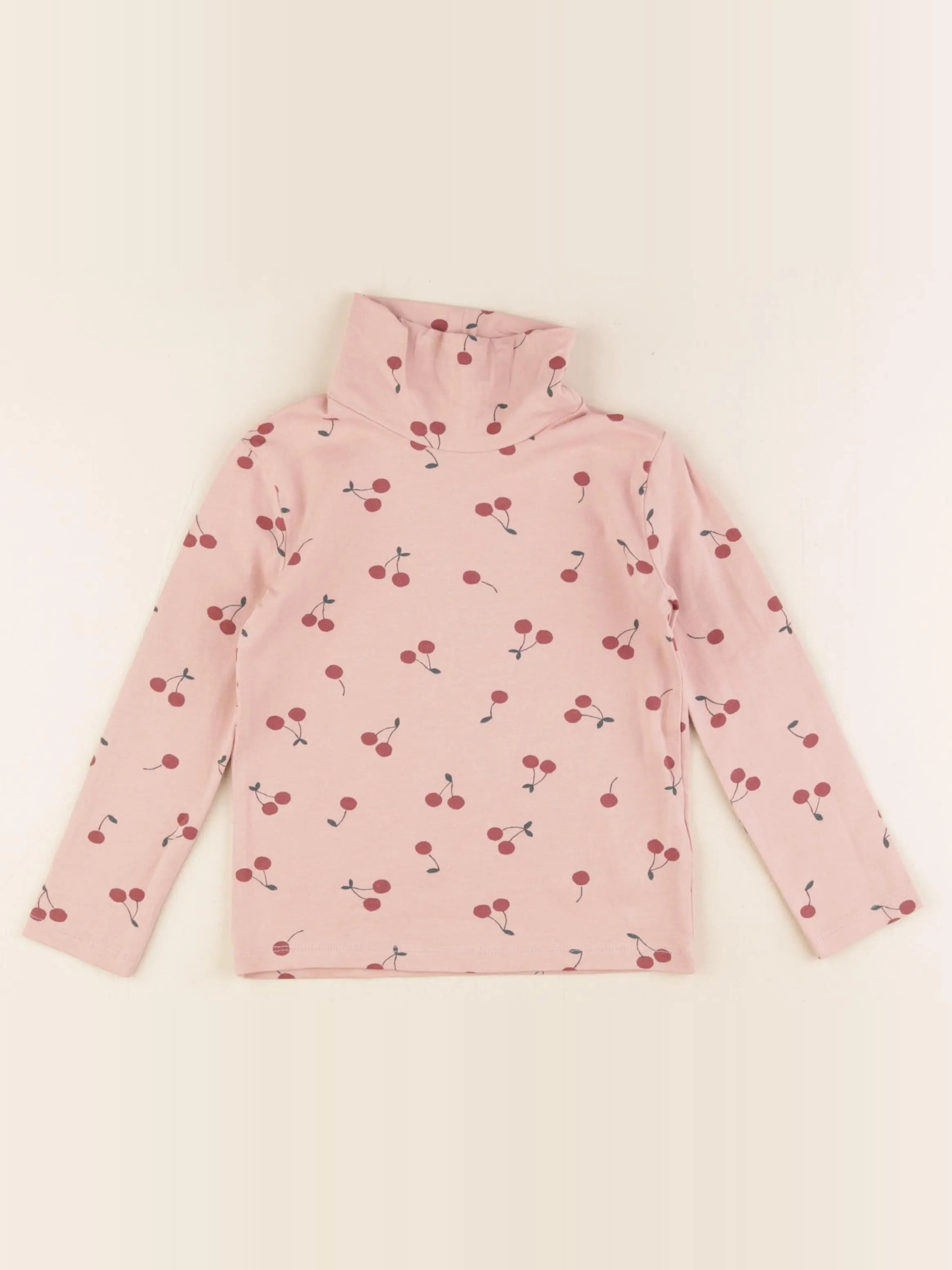 Vertbaudet - sous-pull rose - 4 ans