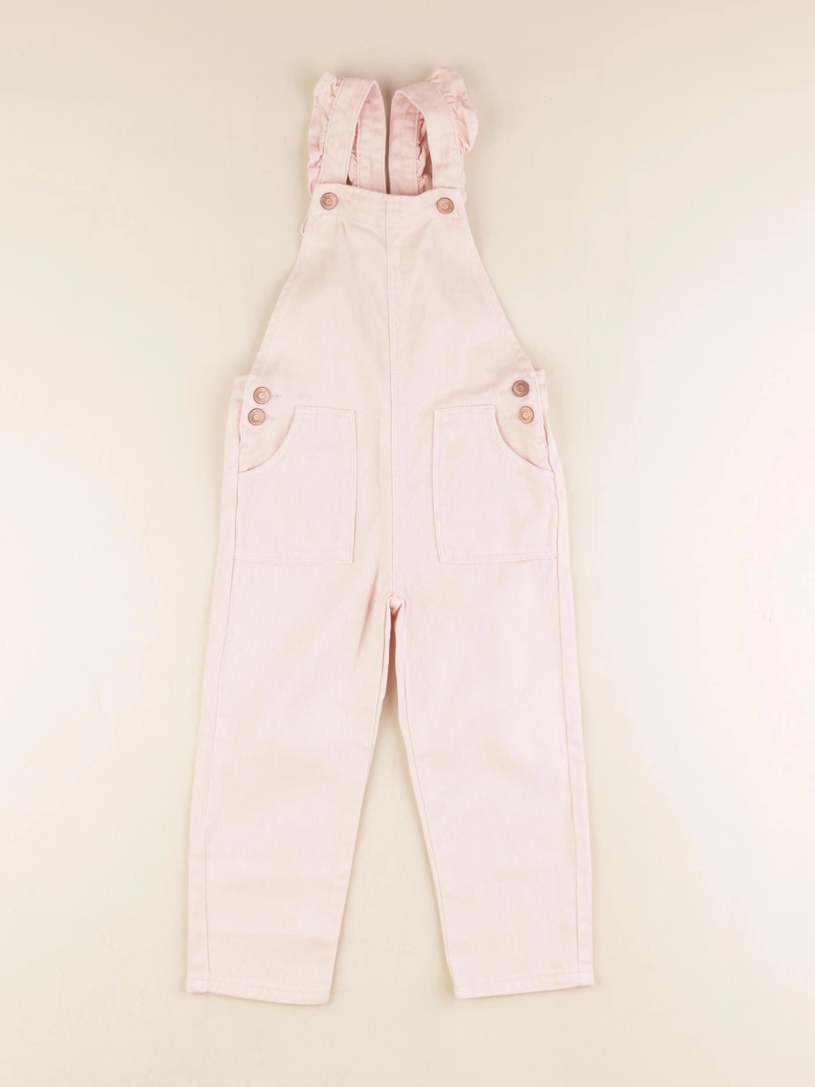 Vertbaudet - salopette rose - 4 ans