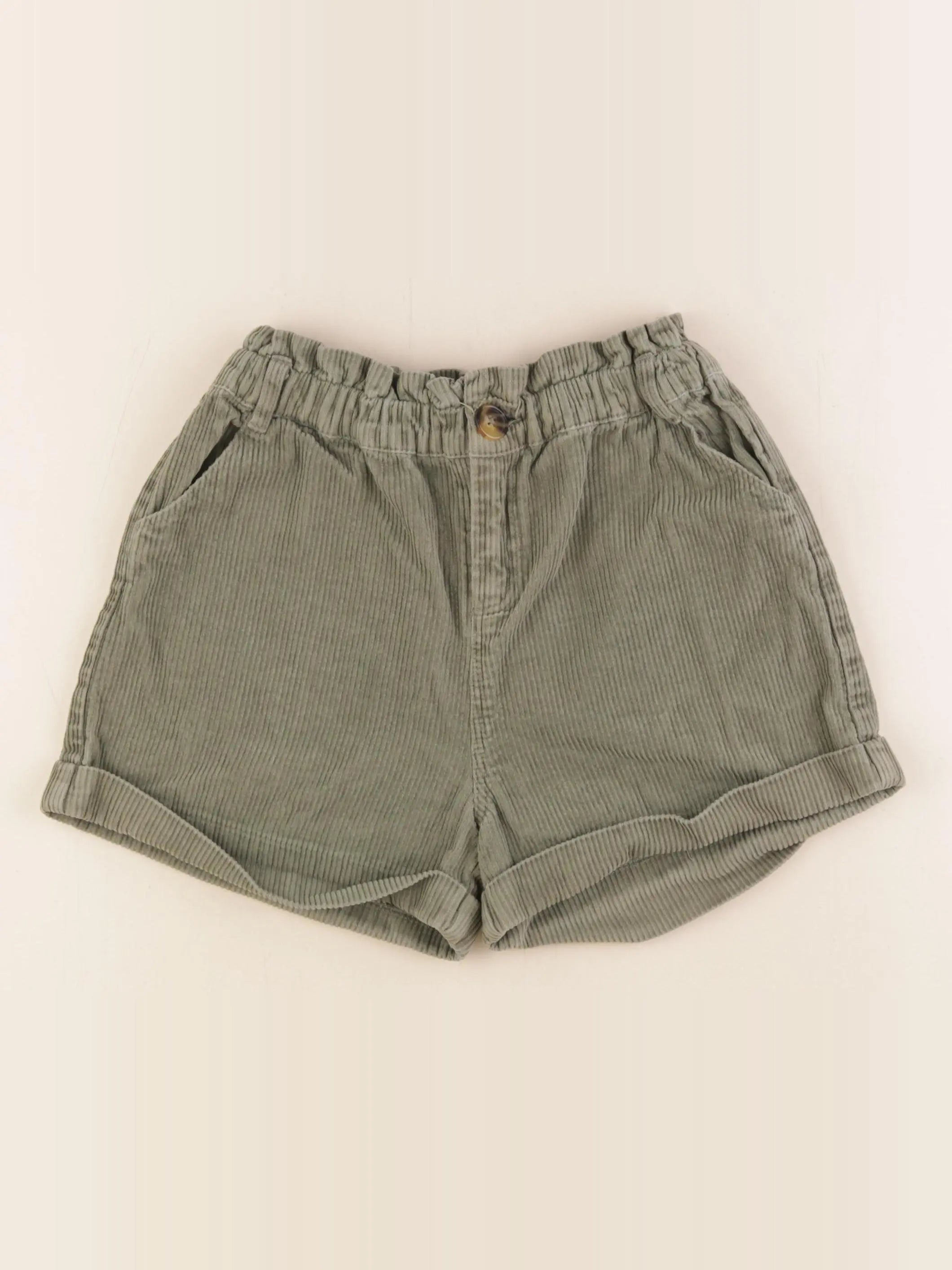 Vertbaudet - short vert - 10 ans