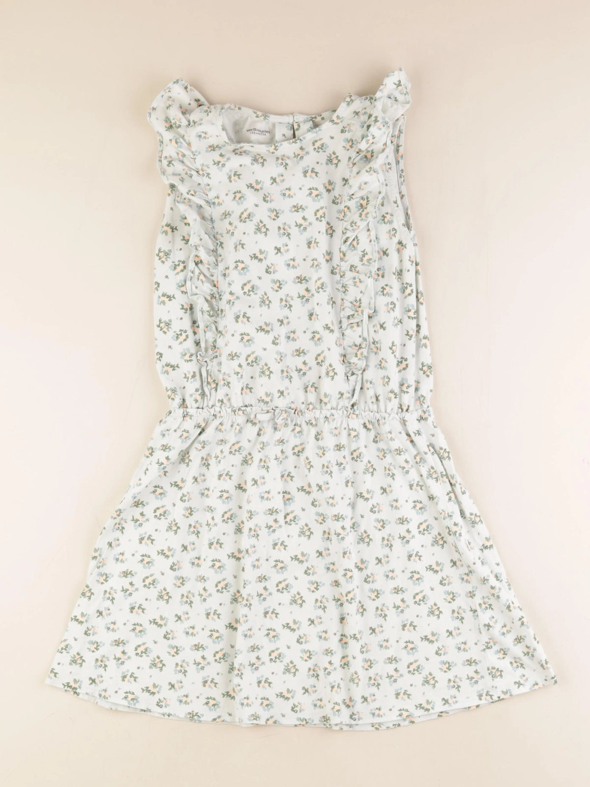 Vertbaudet - robe vert - 12 ans