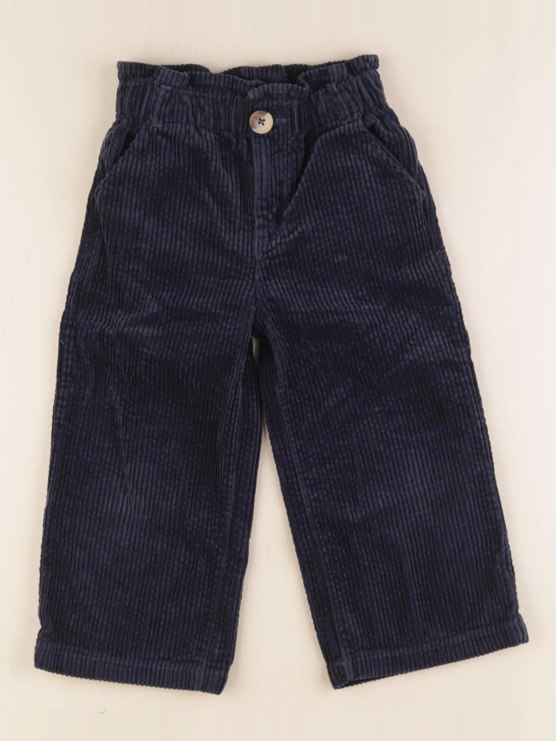 Vertbaudet - pantalon bleu - 4 ans