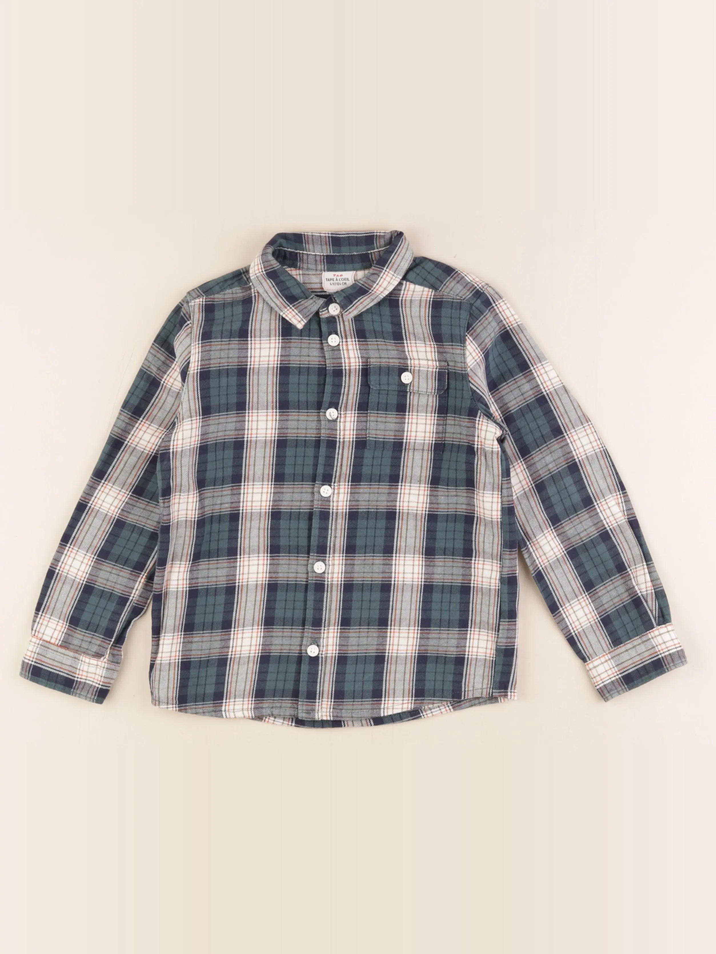 Tape à l'oeil - chemise multicolore - 4 ans