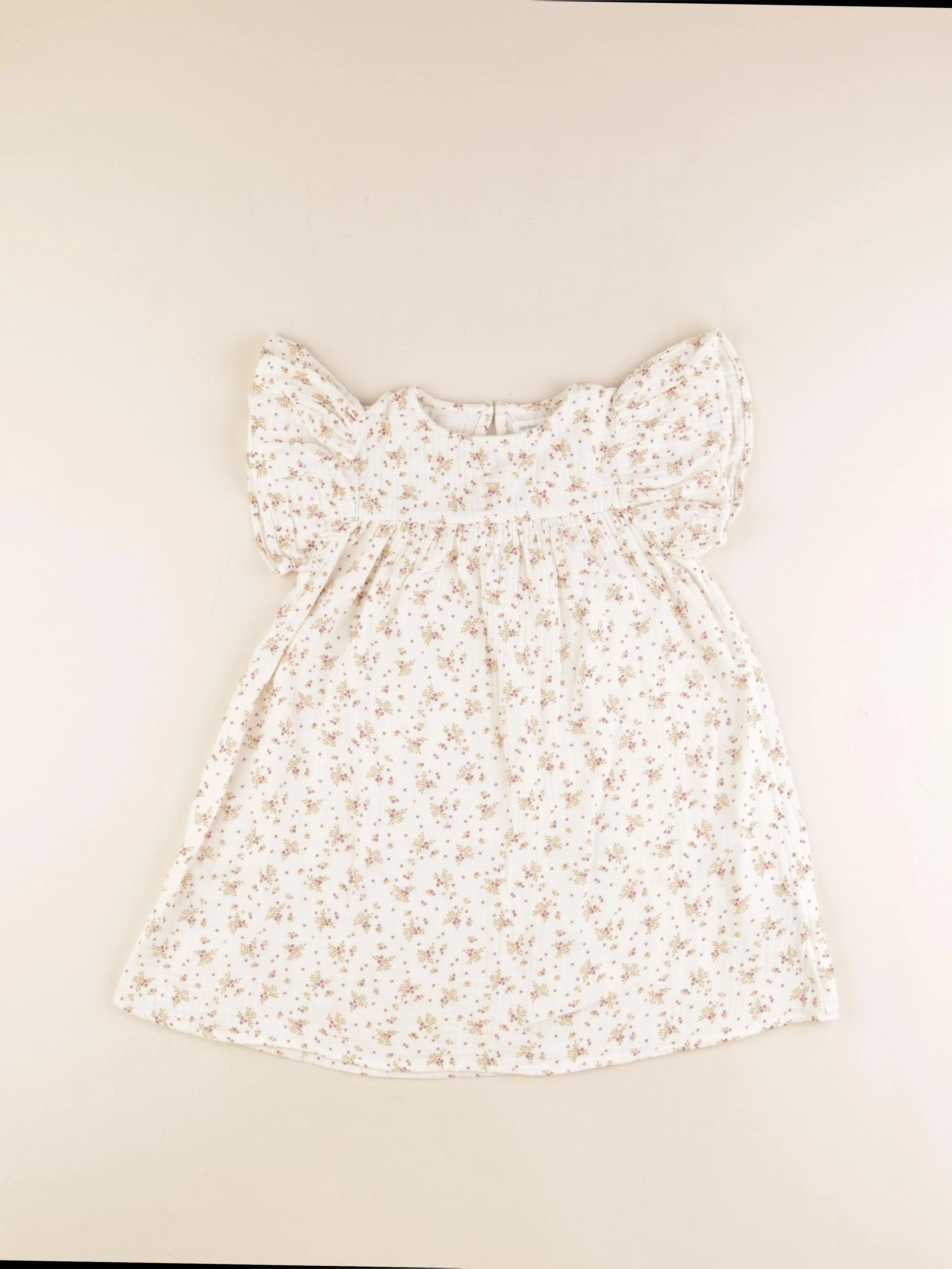 Vertbaudet - robe blanc - 6 ans