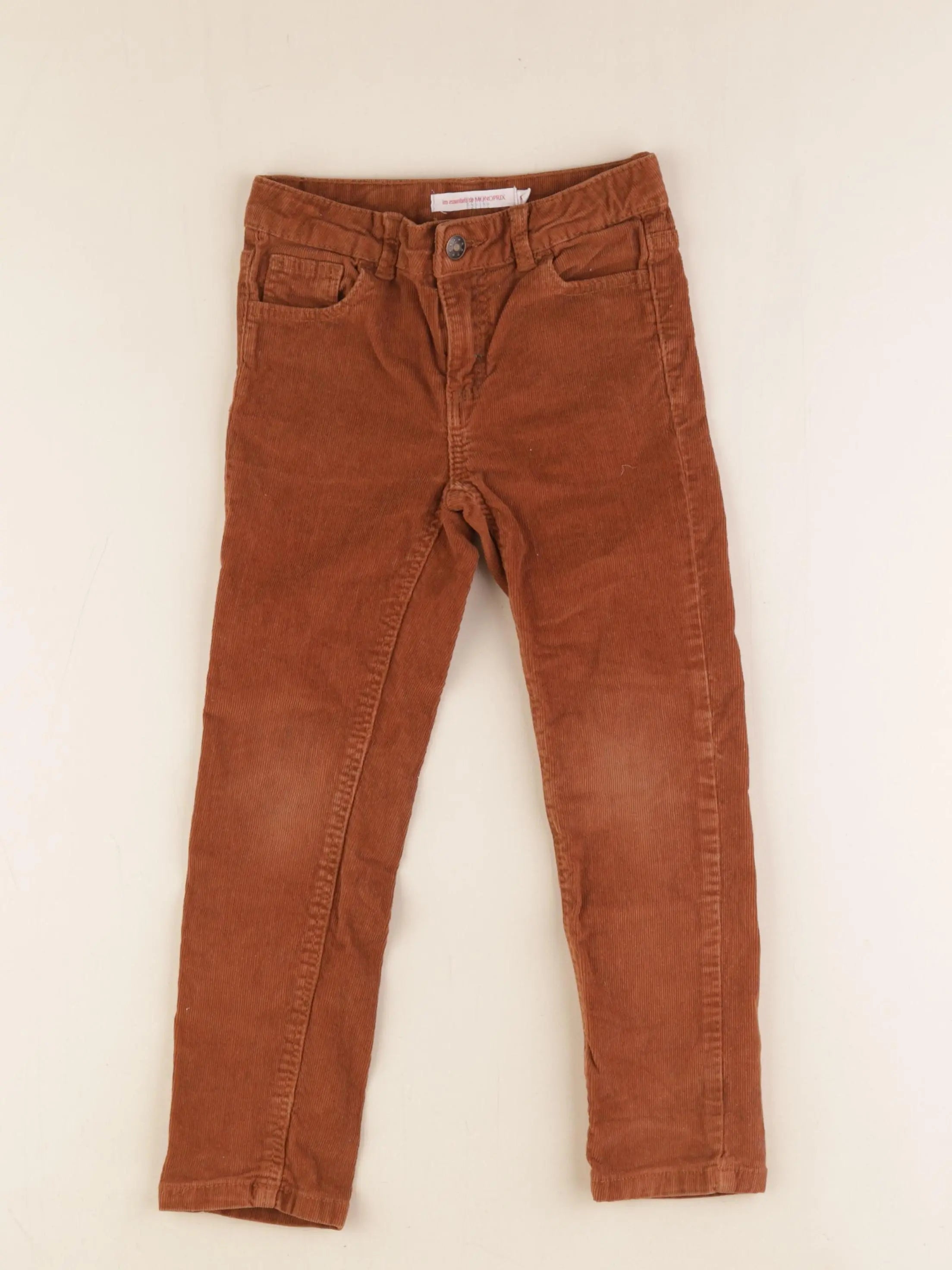 Monoprix - pantalon marron - 5 ans