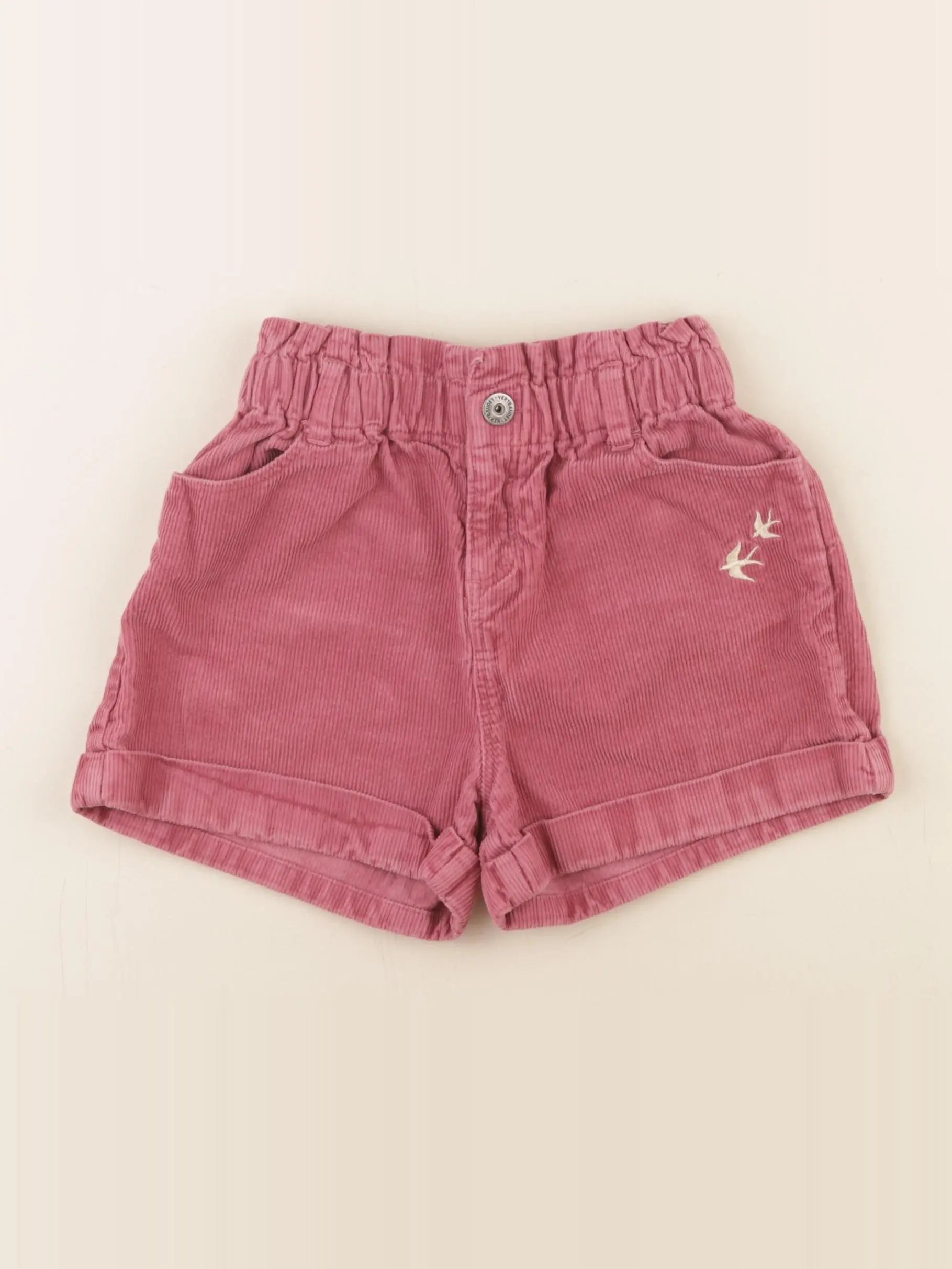 Vertbaudet - short rose - 8 ans