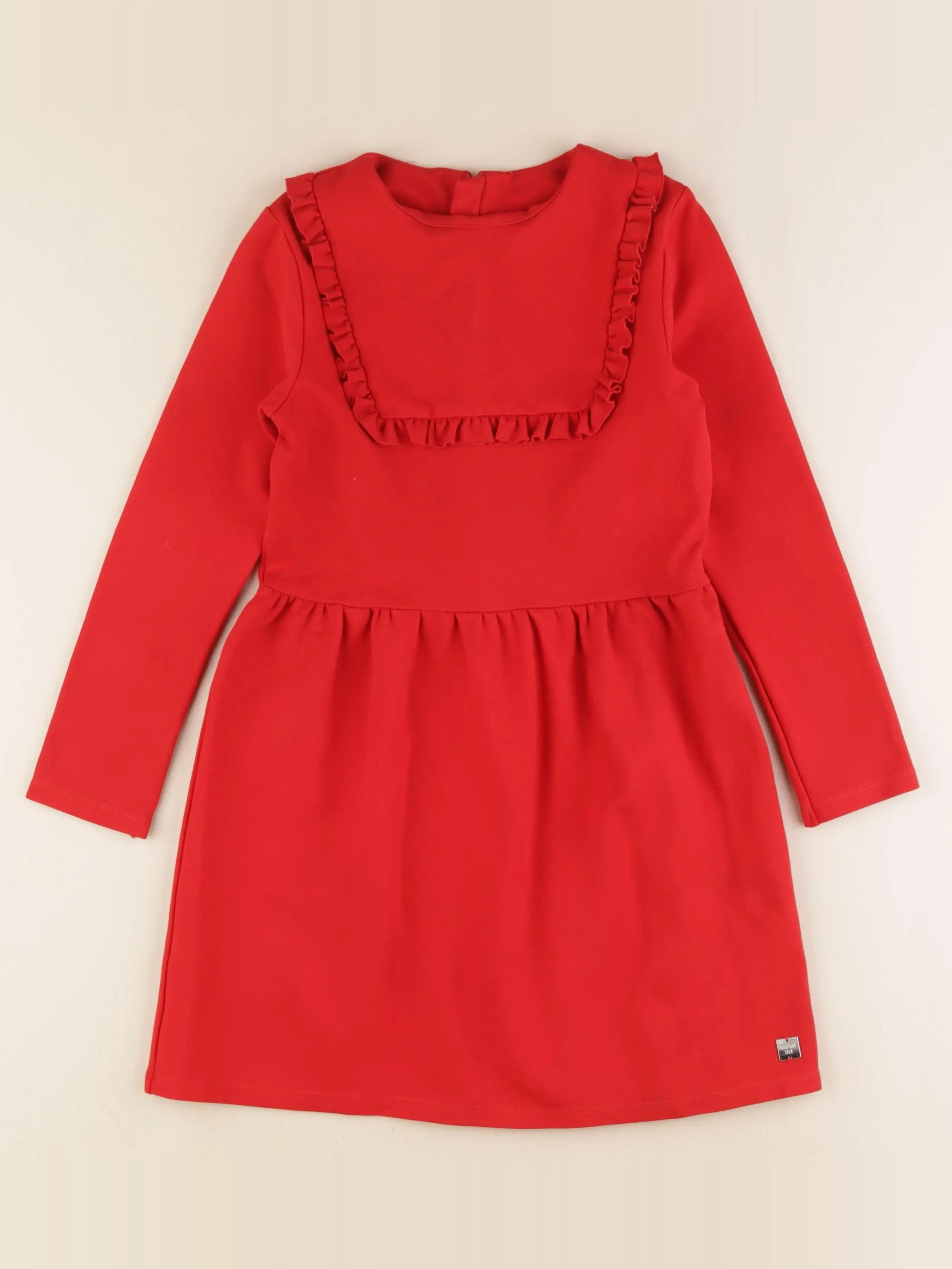 Carrément Beau - robe rouge - 8 ans