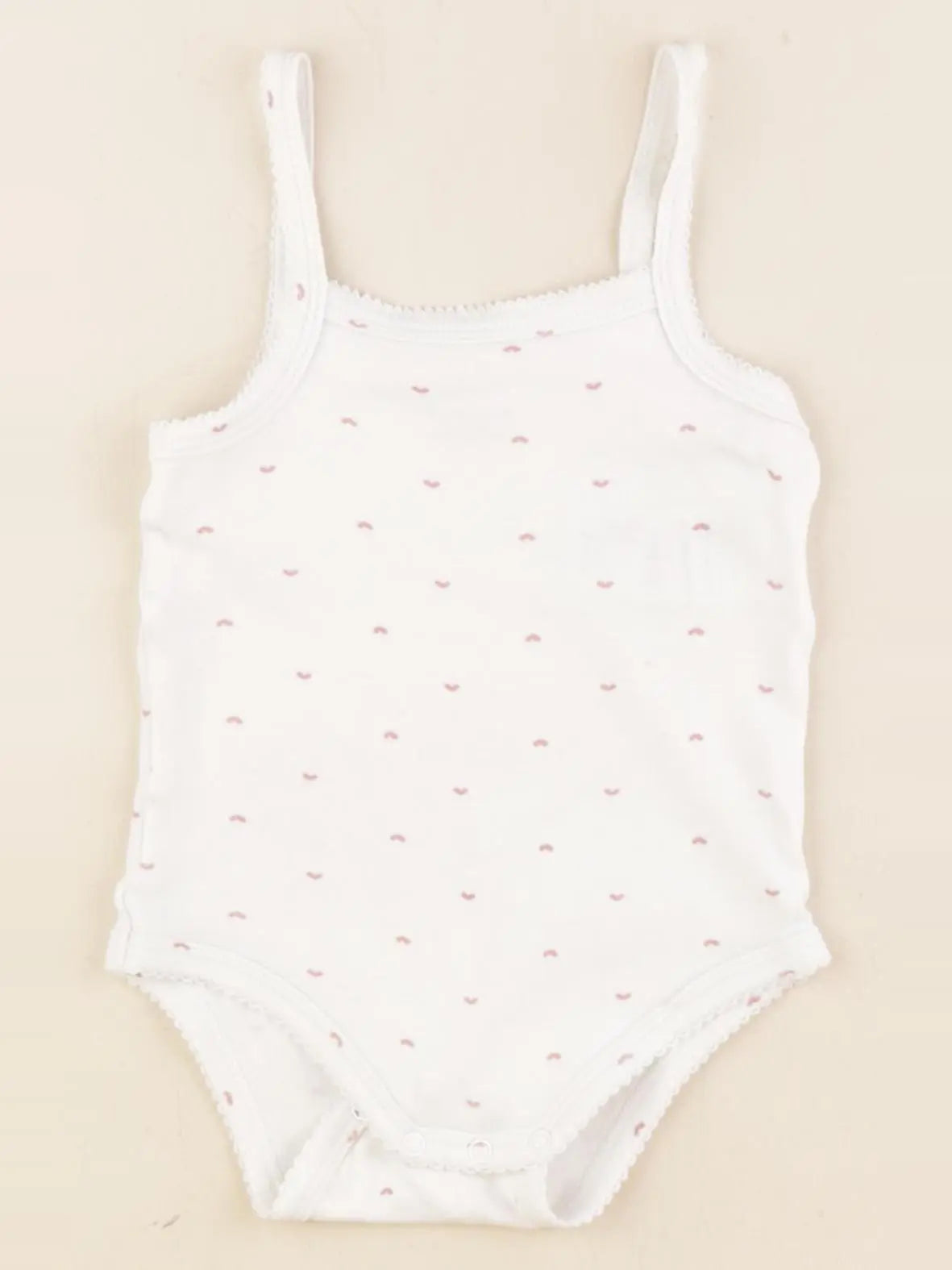 Vertbaudet - body blanc - 12 mois