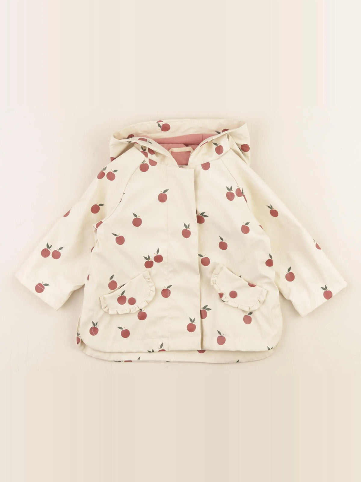Vertbaudet - manteau beige - 9 mois