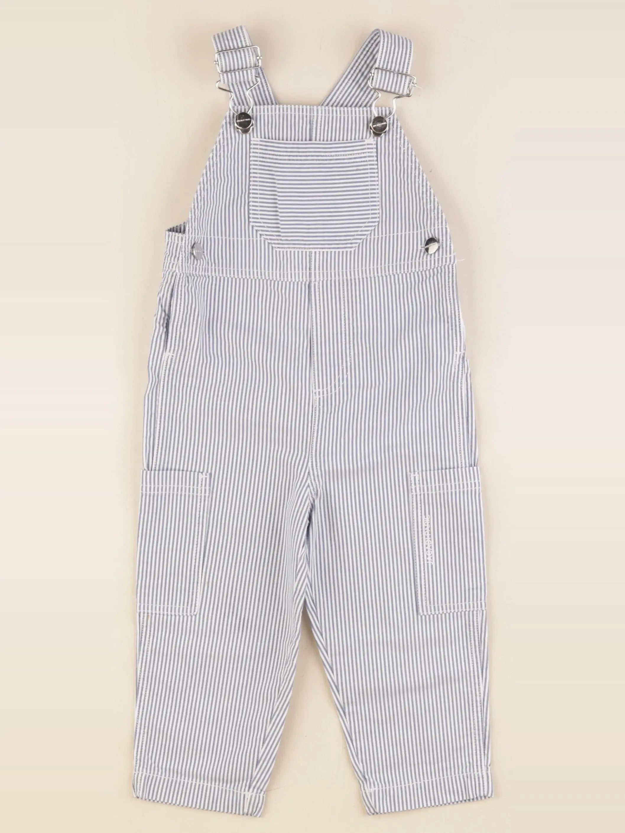 Jacadi - salopette blanc, bleu - 24 mois