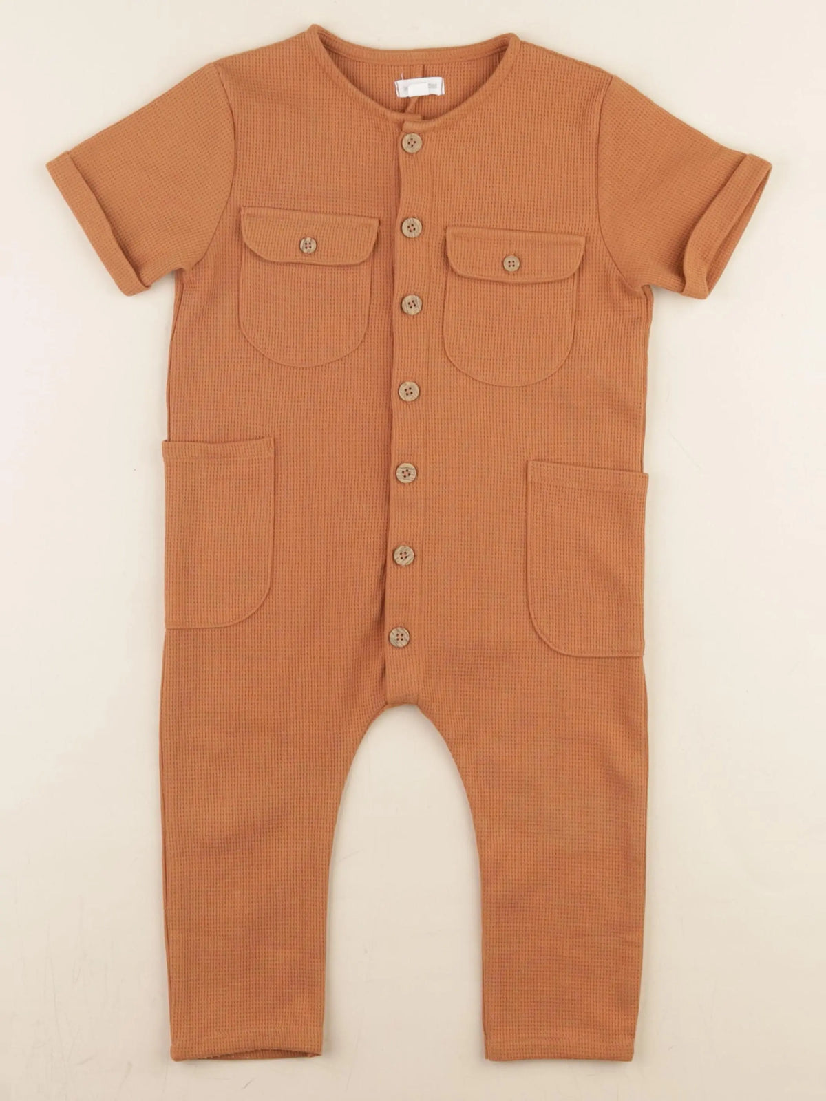 Vertbaudet - combinaison marron - 24 mois