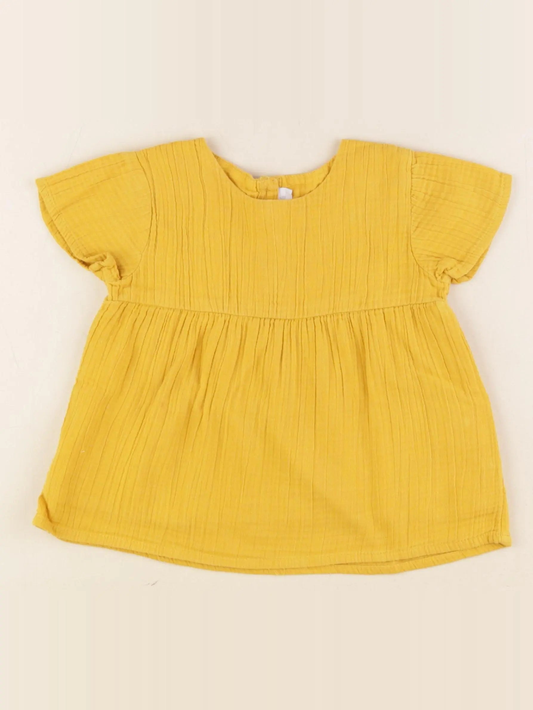 Cadet Rousselle - blouse jaune - 24 mois