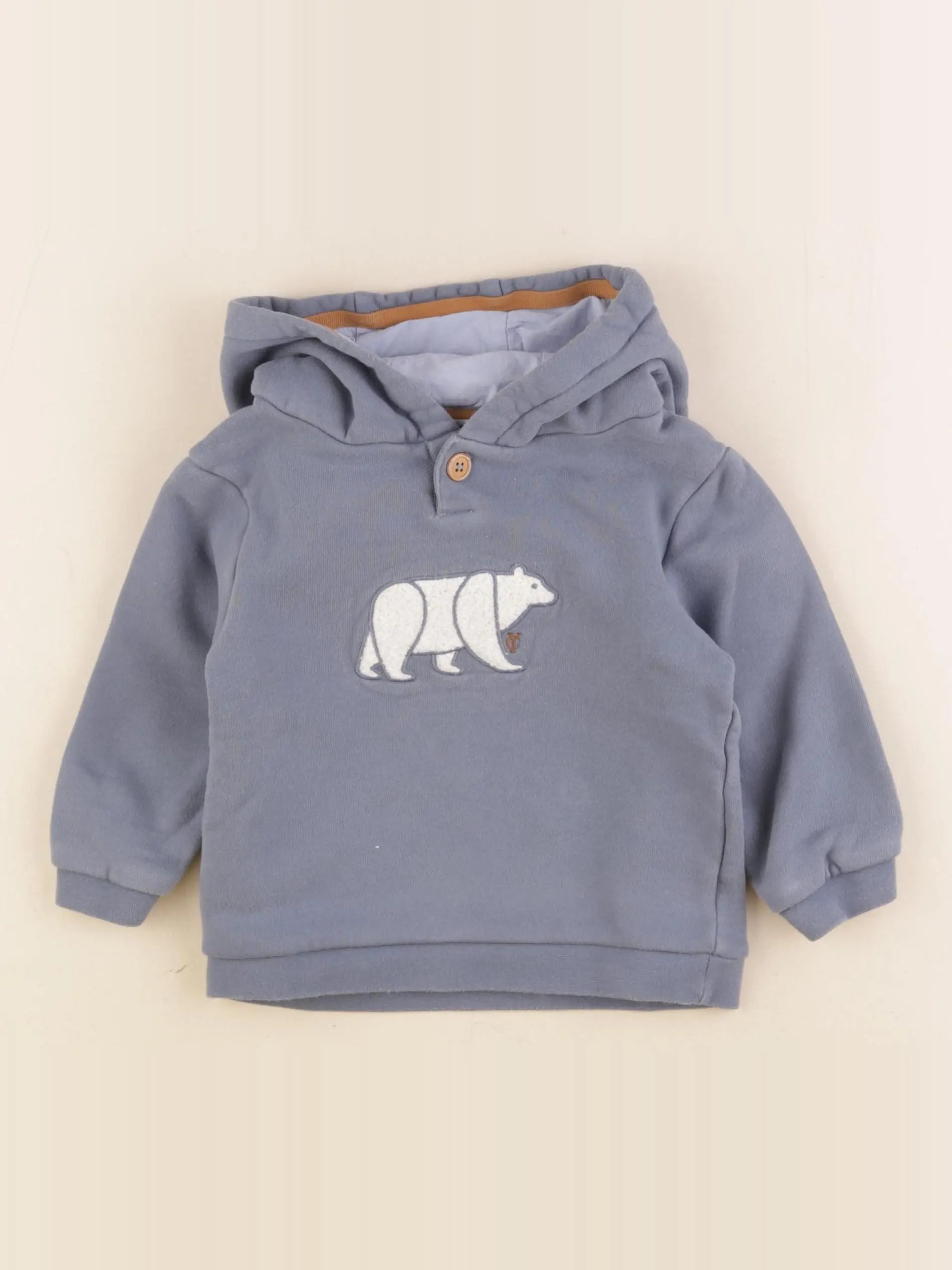 Cyrillus - sweat bleu - 24 mois