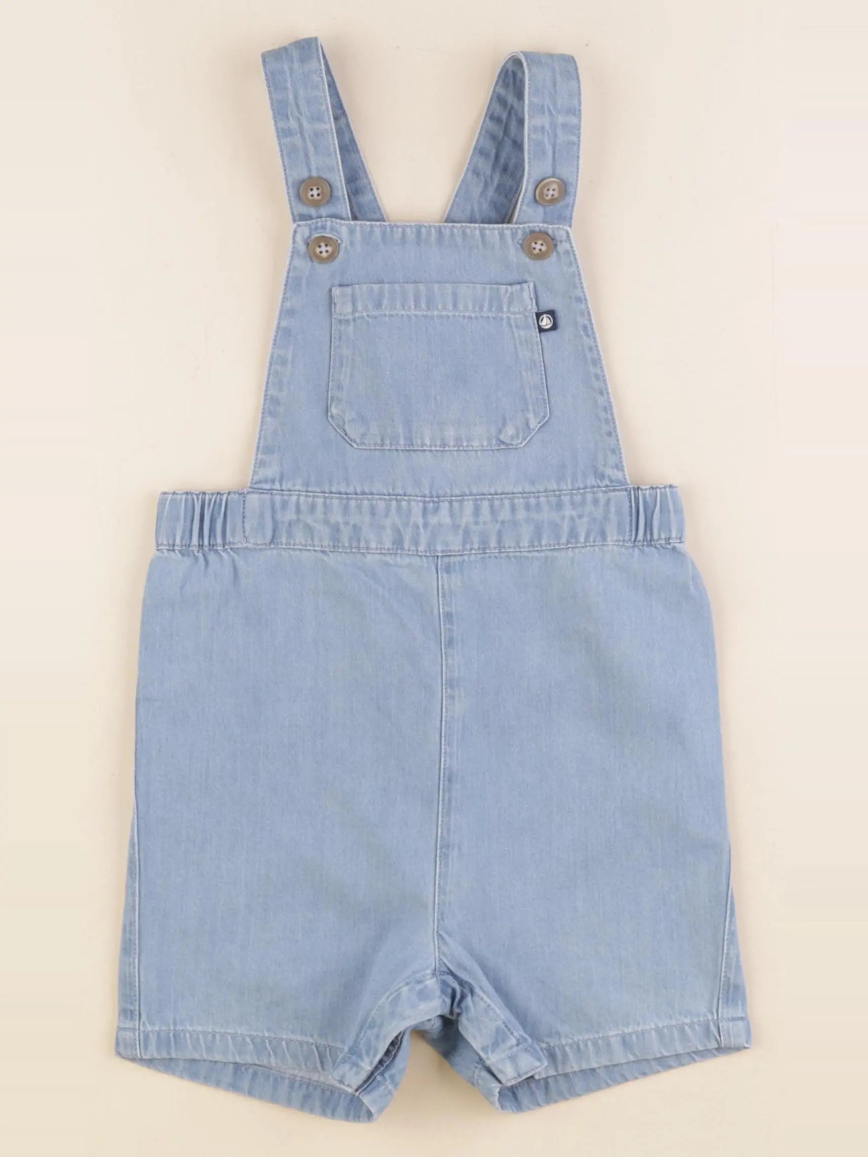 Petit Bateau - salopette bleu - 36 mois