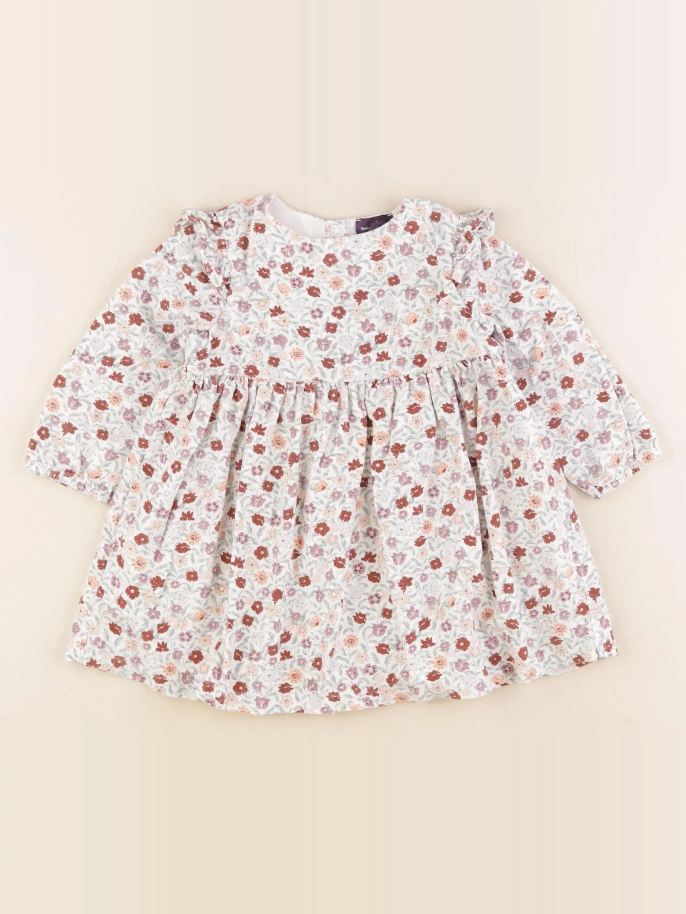 Sergent Major - robe multicolore - 18 mois