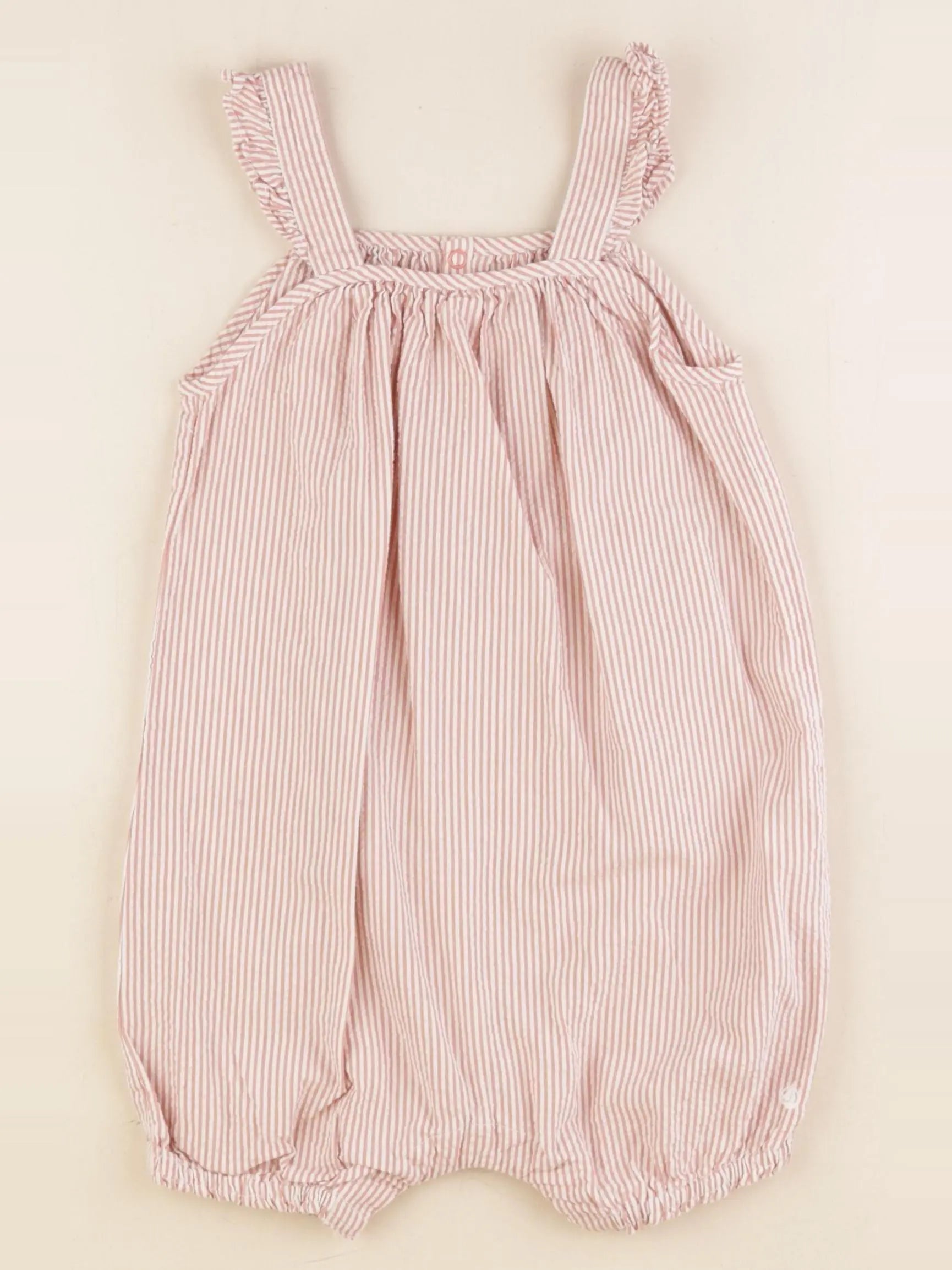 Petit Bateau - combinaison rose - 24 mois