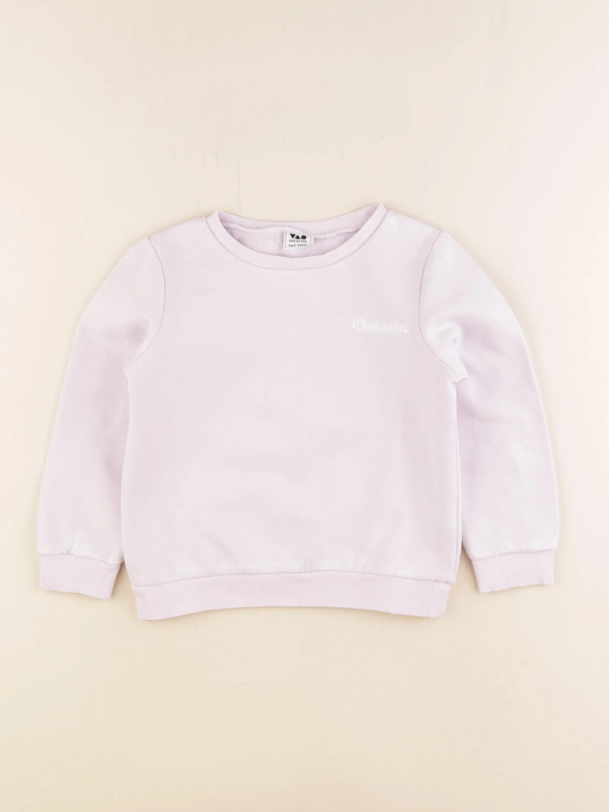 Tape à l'oeil - sweat violet - 5 ans