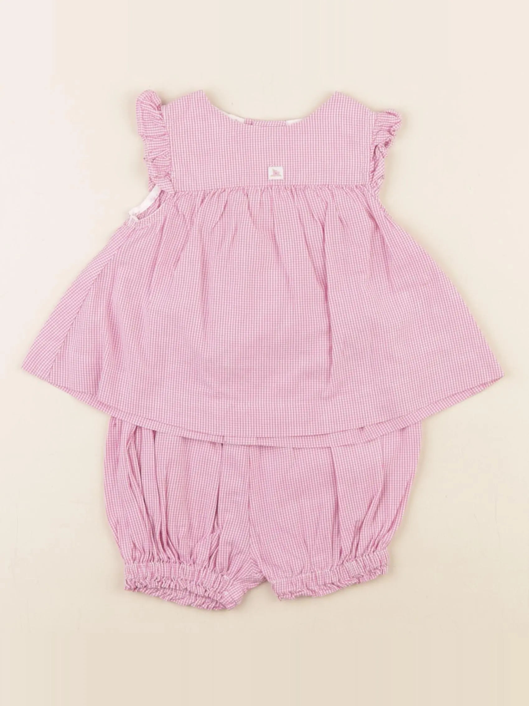 Jacadi - ensemble rose - 6 mois