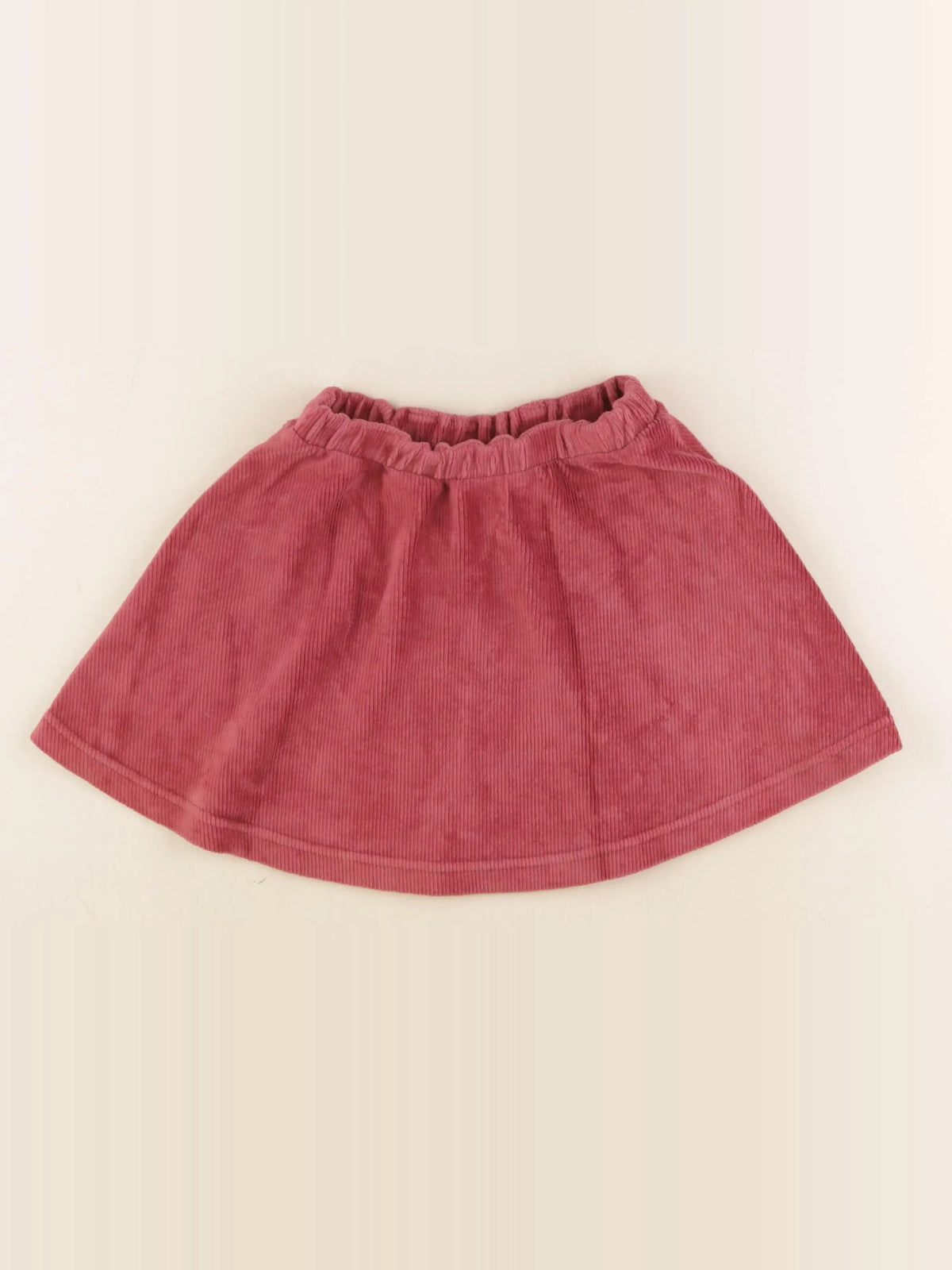 Vertbaudet - jupe rouge - 4 ans
