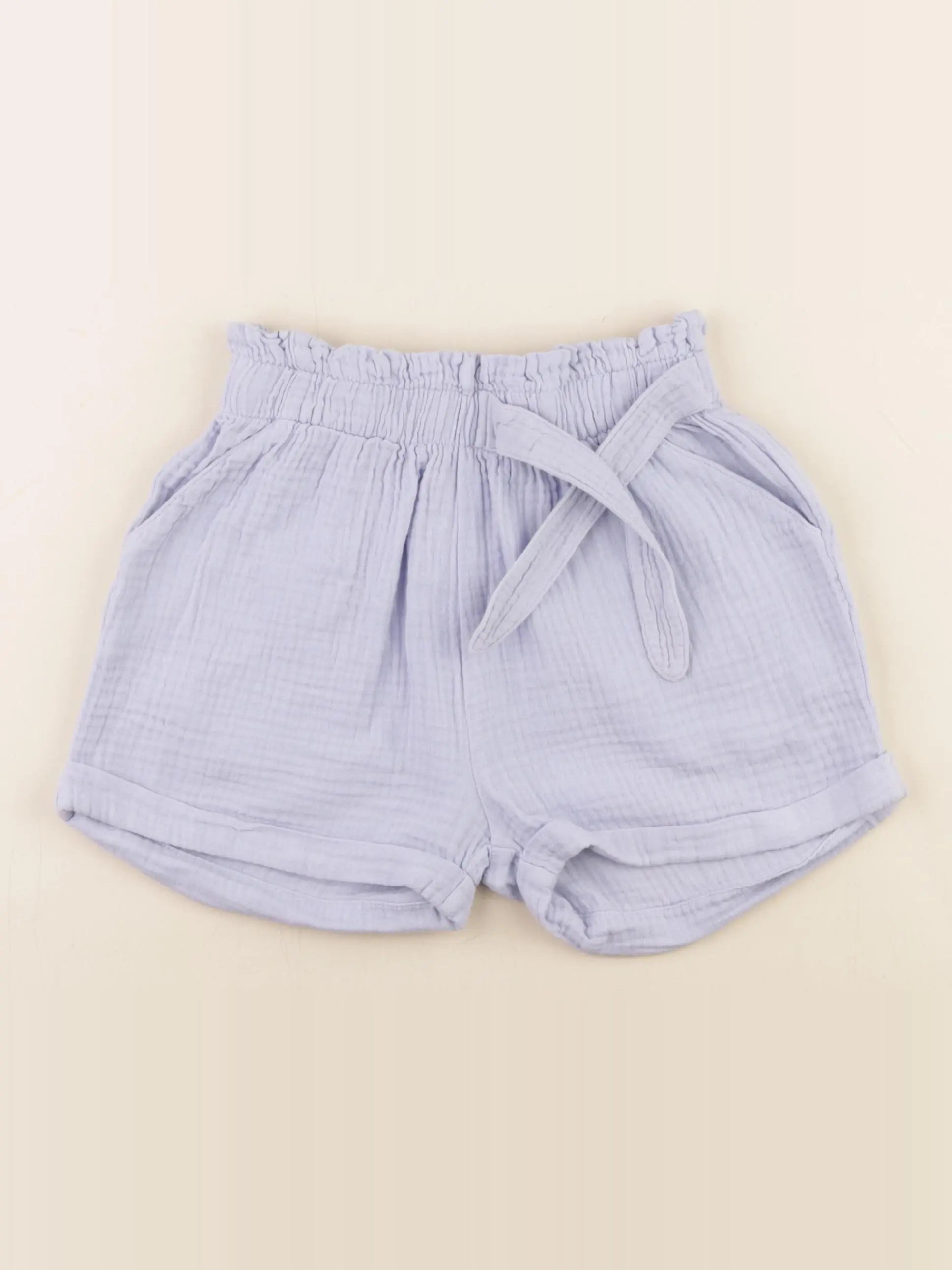 Vertbaudet - short bleu - 8 ans