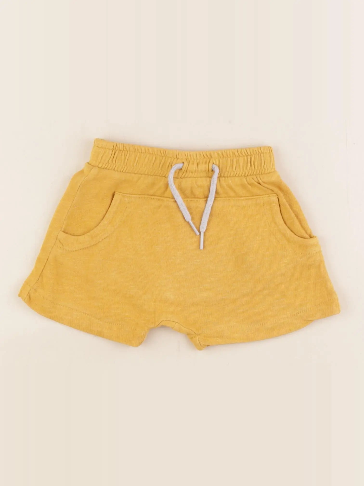 Vertbaudet - short jaune - 12 mois