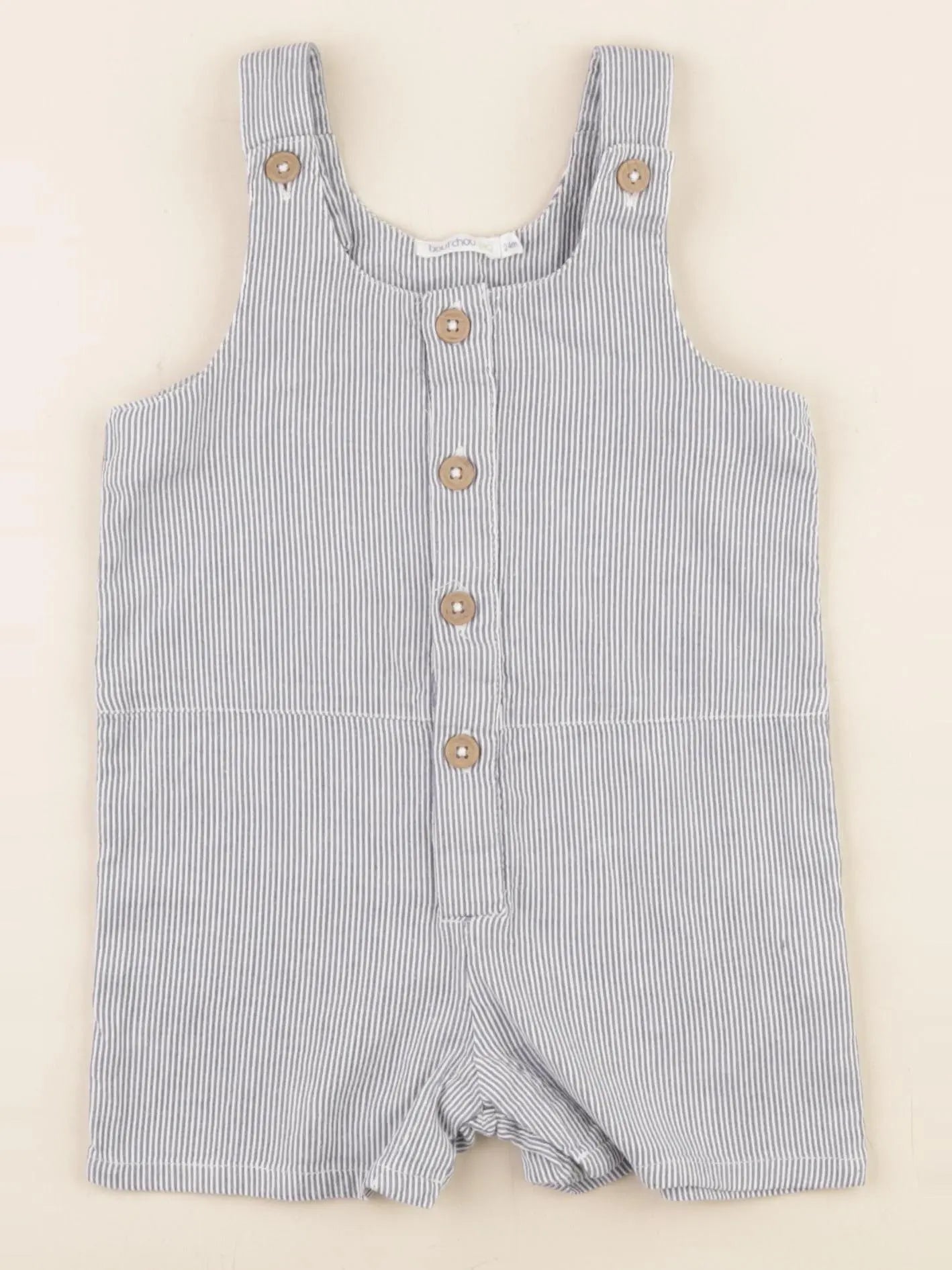 Boutchou - combinaison bleu - 24 mois