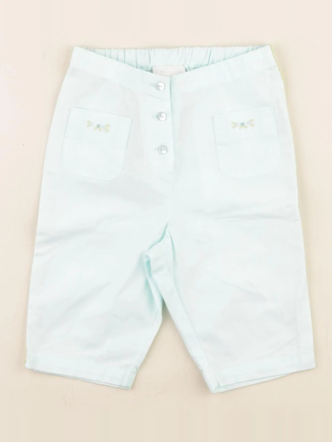 Jacadi - pantalon vert - 6 mois