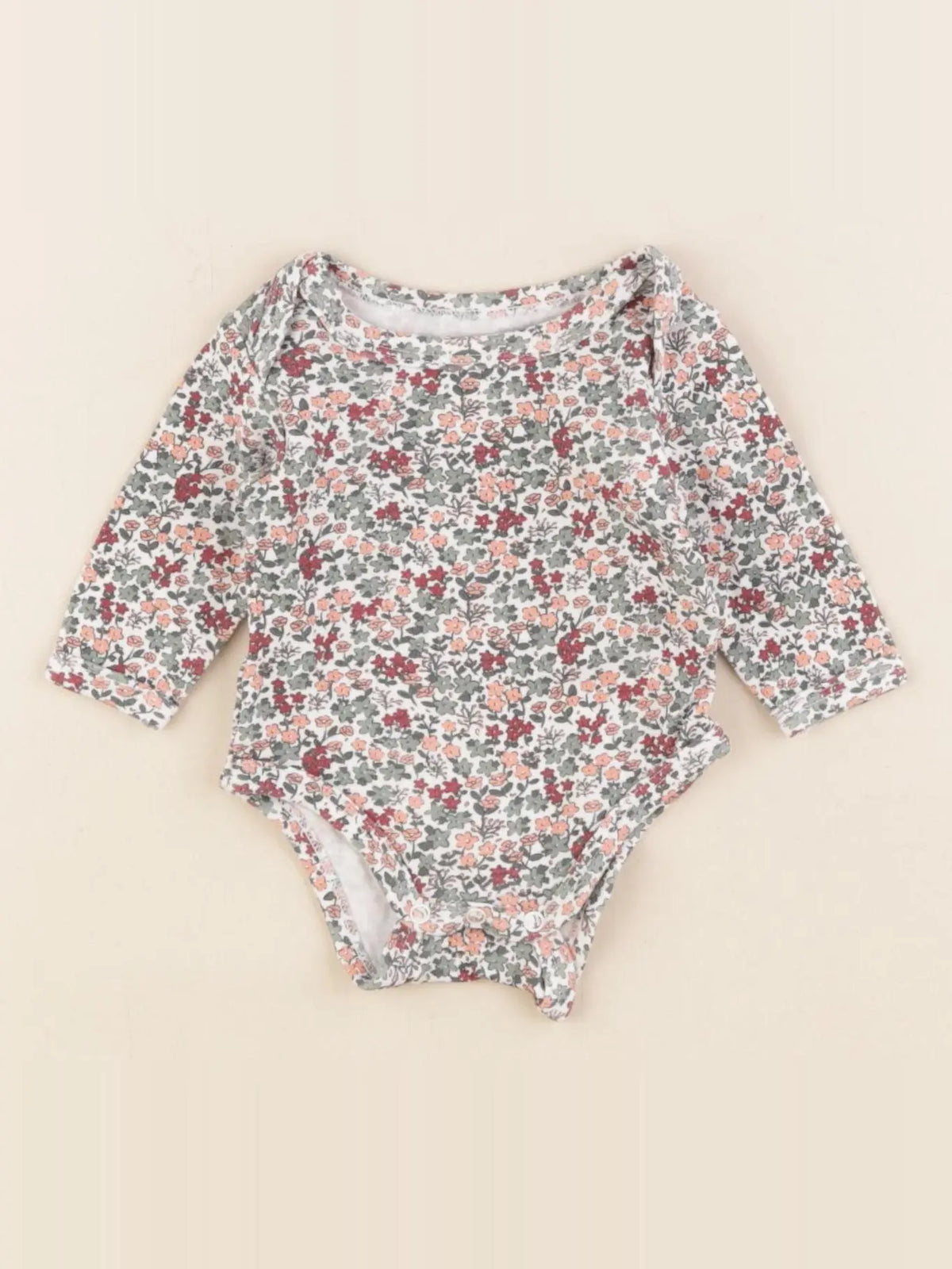 Vertbaudet - body multicolore - 1 mois