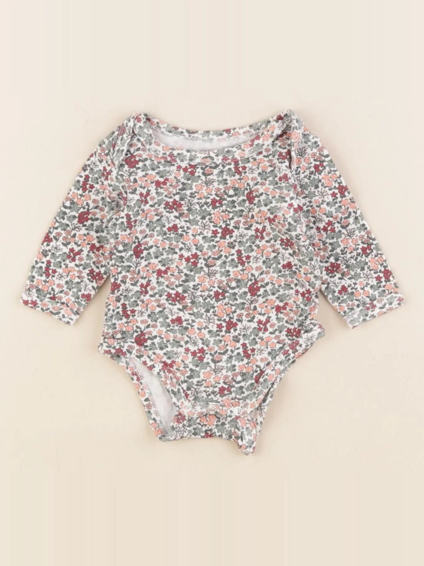 Vertbaudet - body multicolore - 1 mois