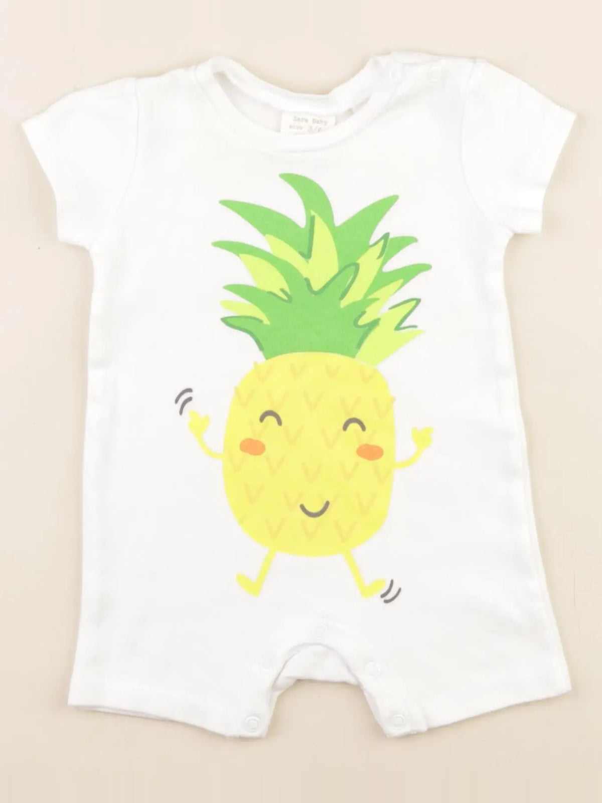 Zara - combinaison blanc - 3/6 mois