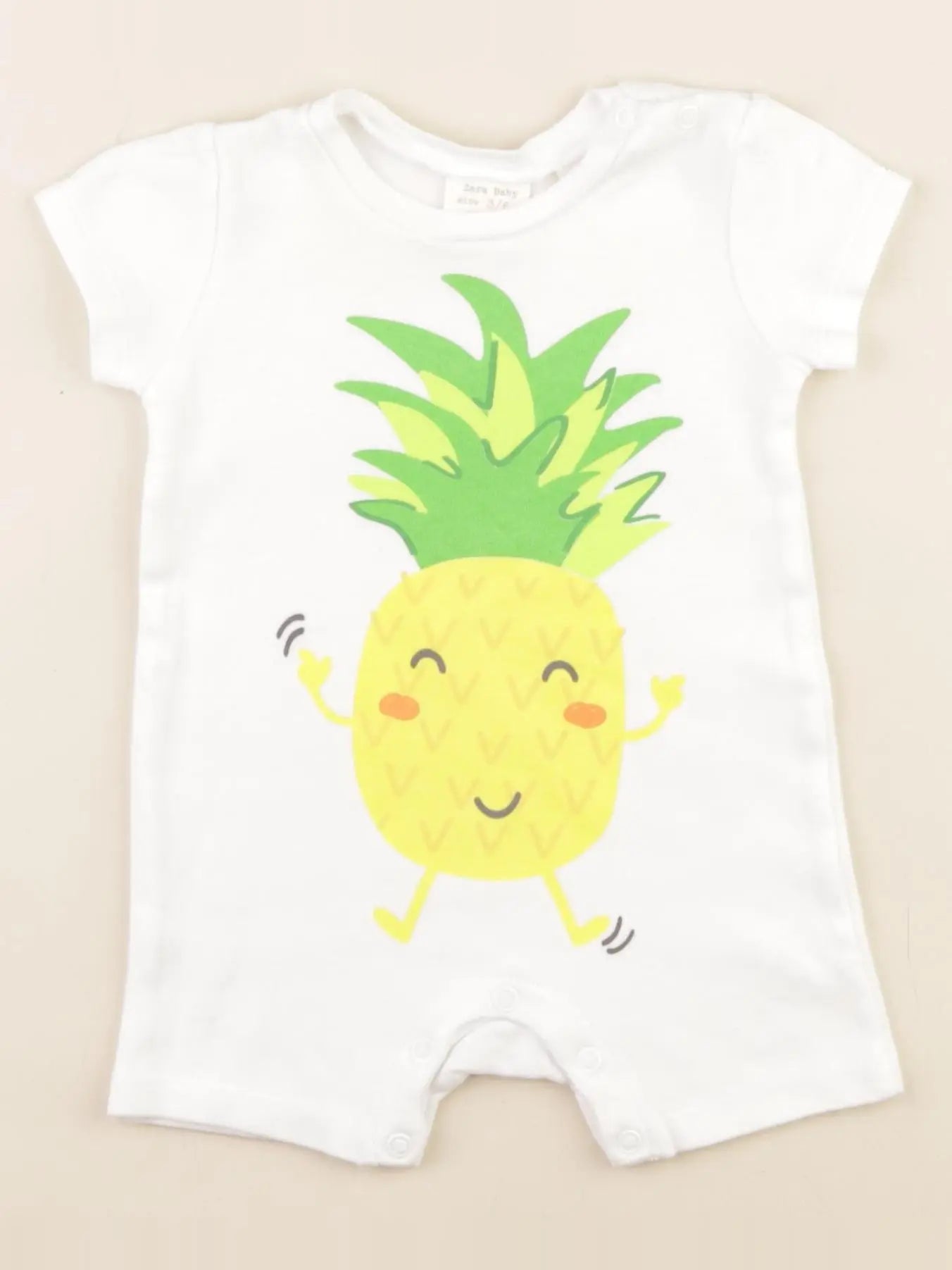 Zara - combinaison blanc - 3/6 mois