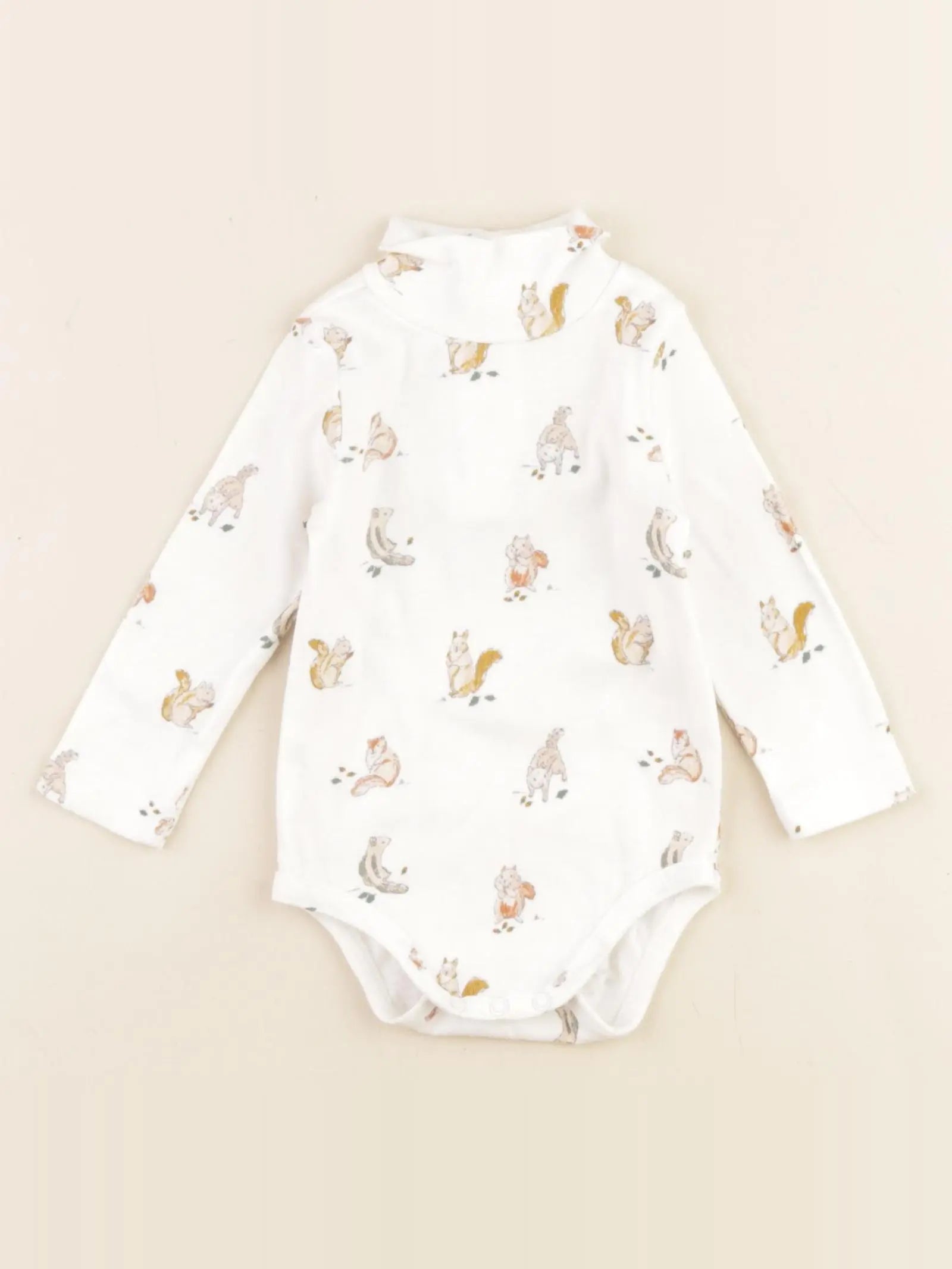 Boutchou - body à col blanc - 3 mois