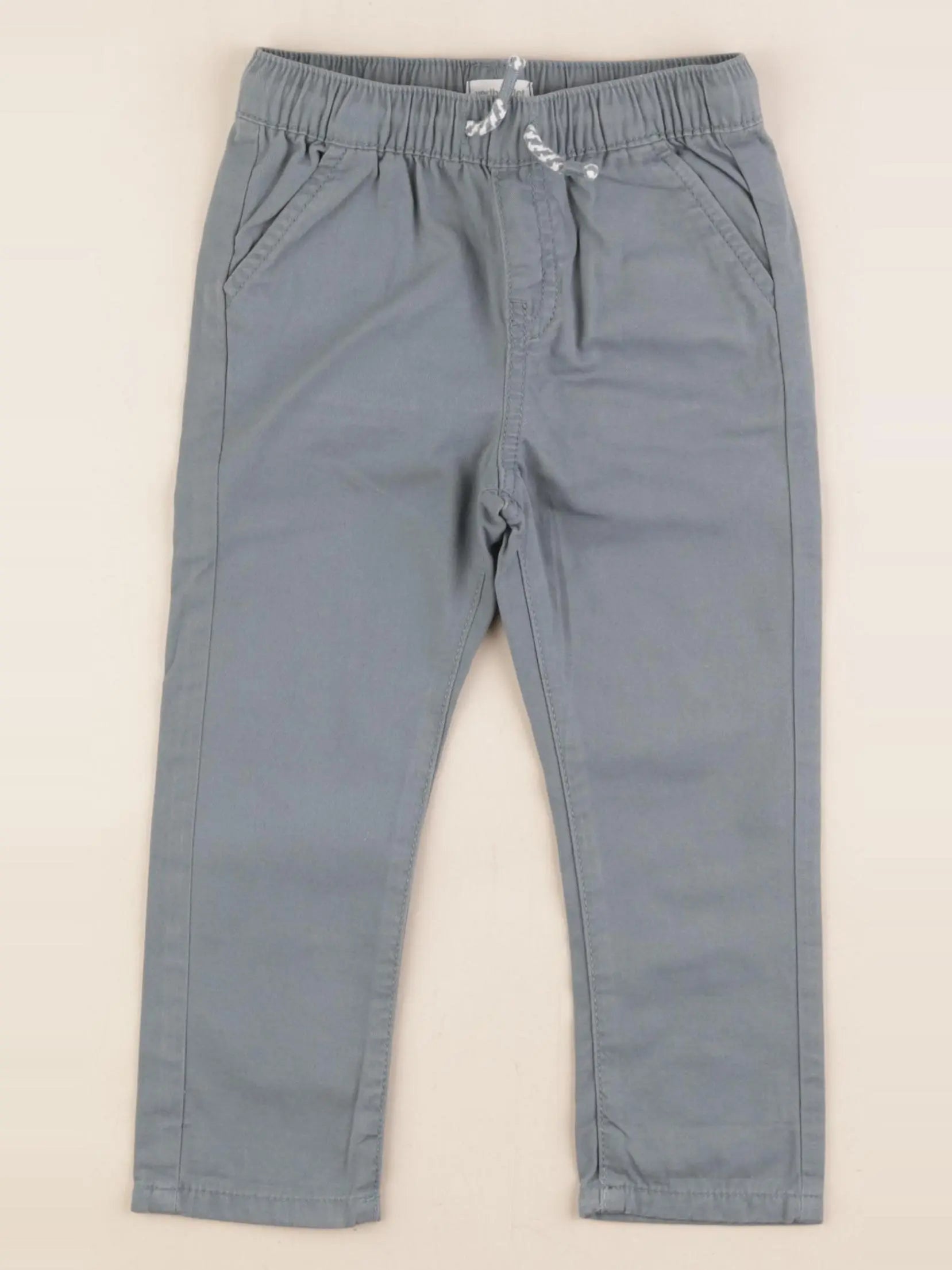 Vertbaudet - pantalon bleu - 24 mois