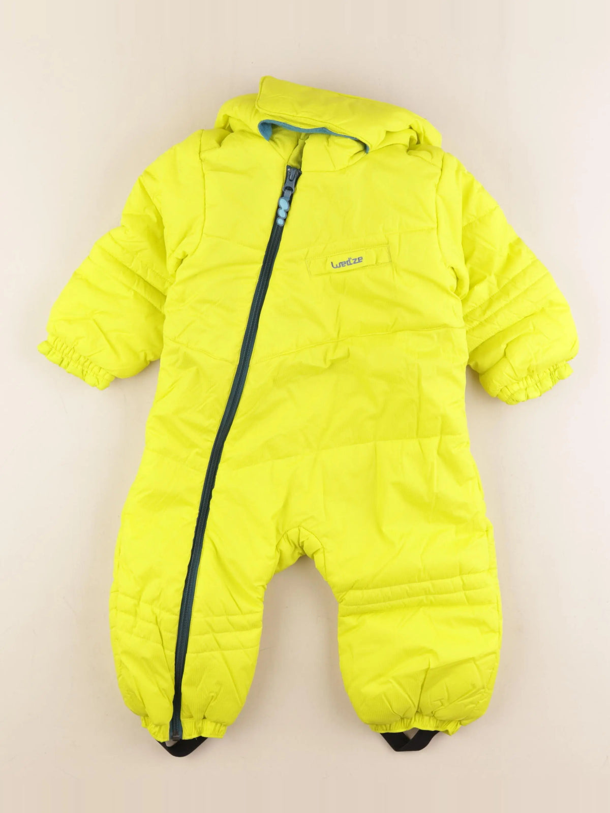 Decathlon ski - combinaison de ski jaune - 18 mois