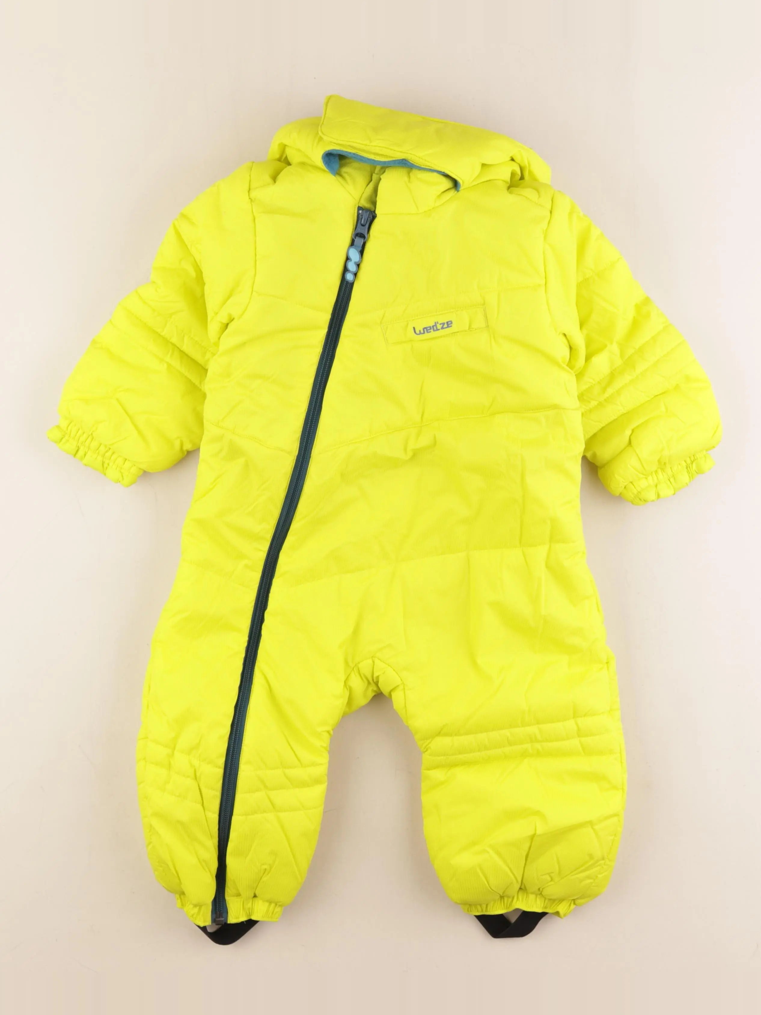 Decathlon ski - combinaison de ski jaune - 18 mois