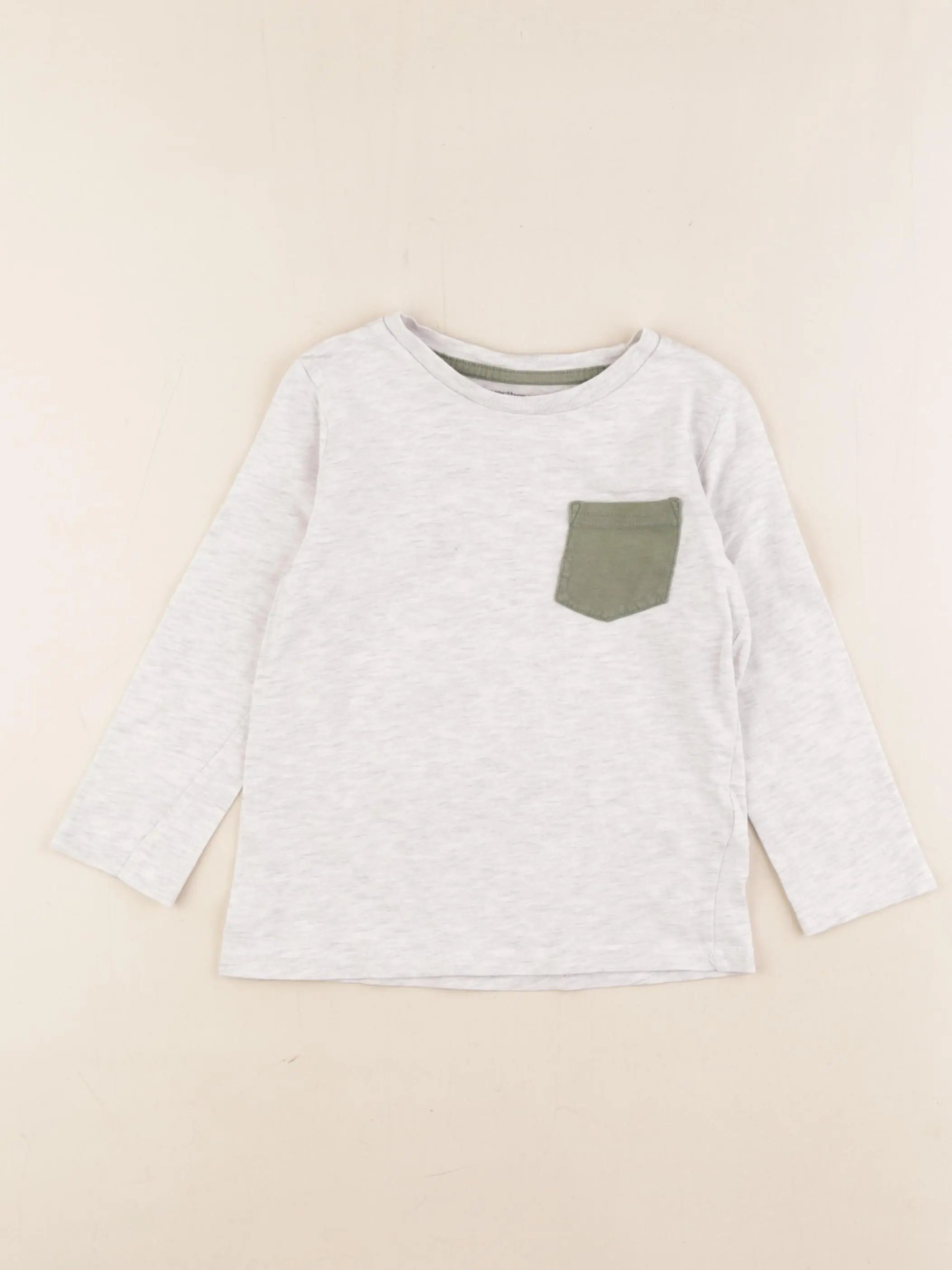 Vertbaudet - tee-shirt gris - 4 ans