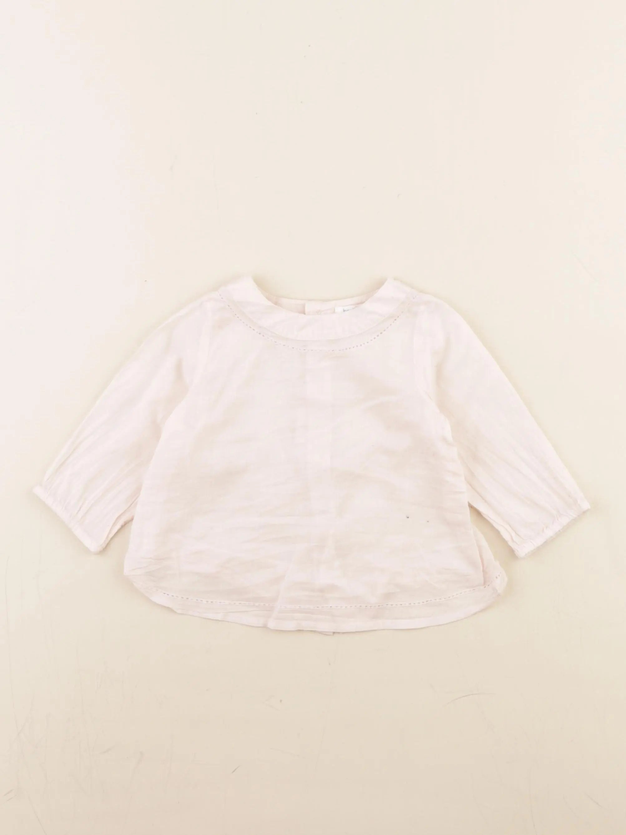 Boutchou - blouse rose - 6 mois