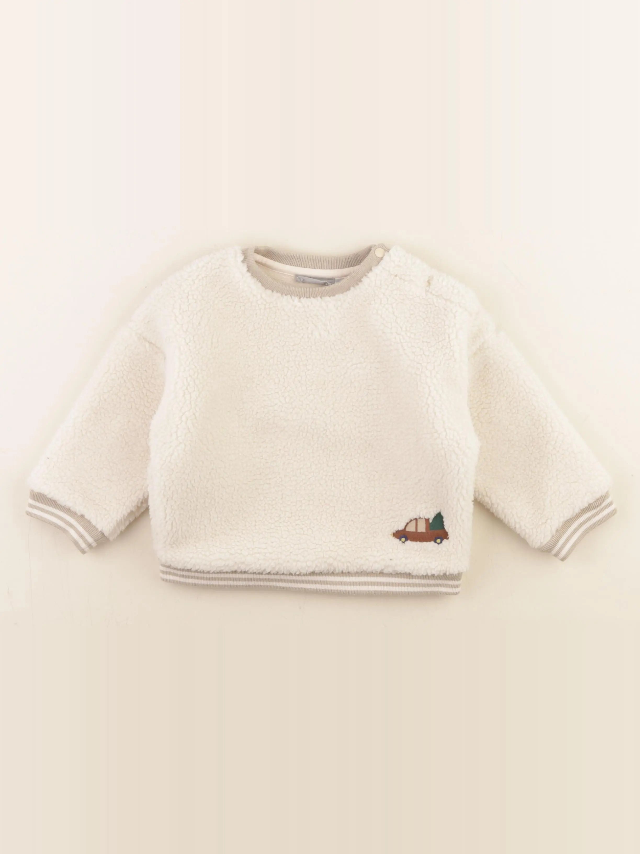 Boutchou - sweat beige - 18 mois