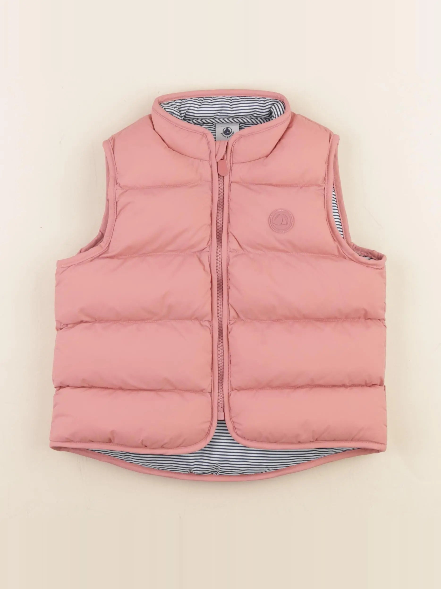 Petit Bateau - doudoune rose - 4 ans