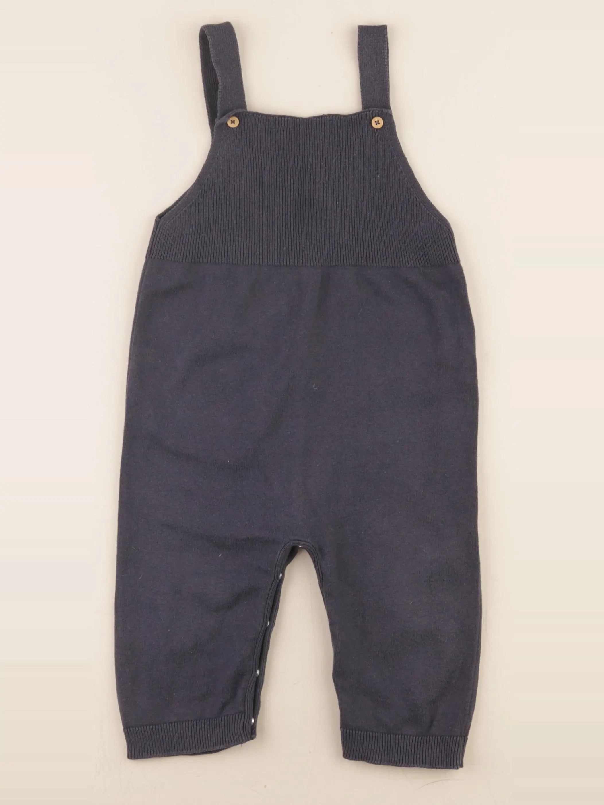 Vertbaudet - salopette bleu - 18 mois