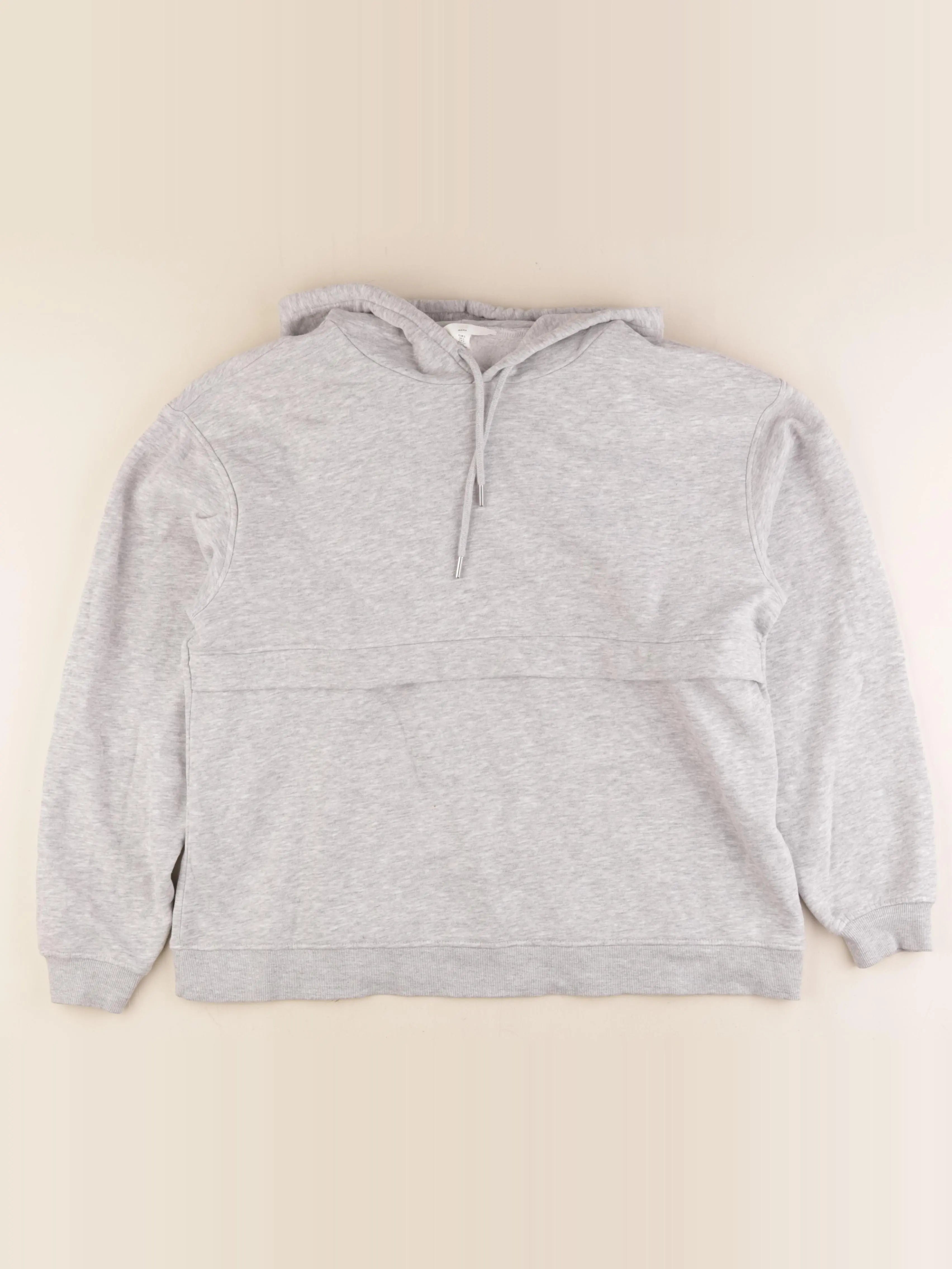 H&M - sweat allaitement gris - s