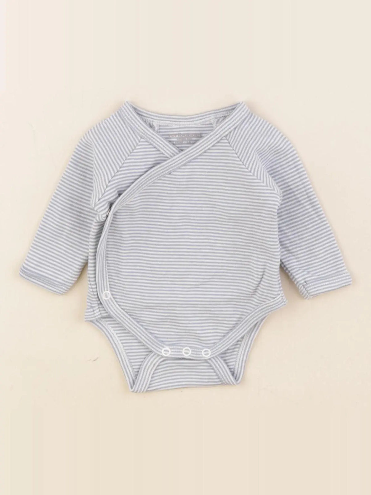 Vertbaudet - body bleu - 1 mois