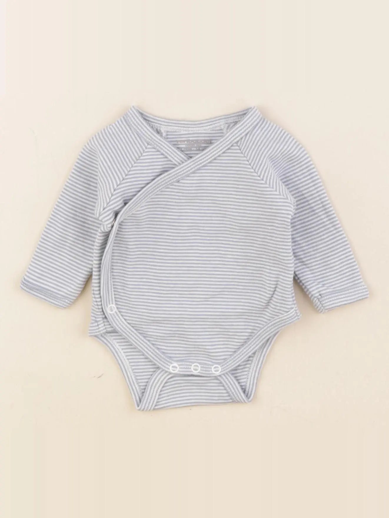 Vertbaudet - body bleu - 1 mois